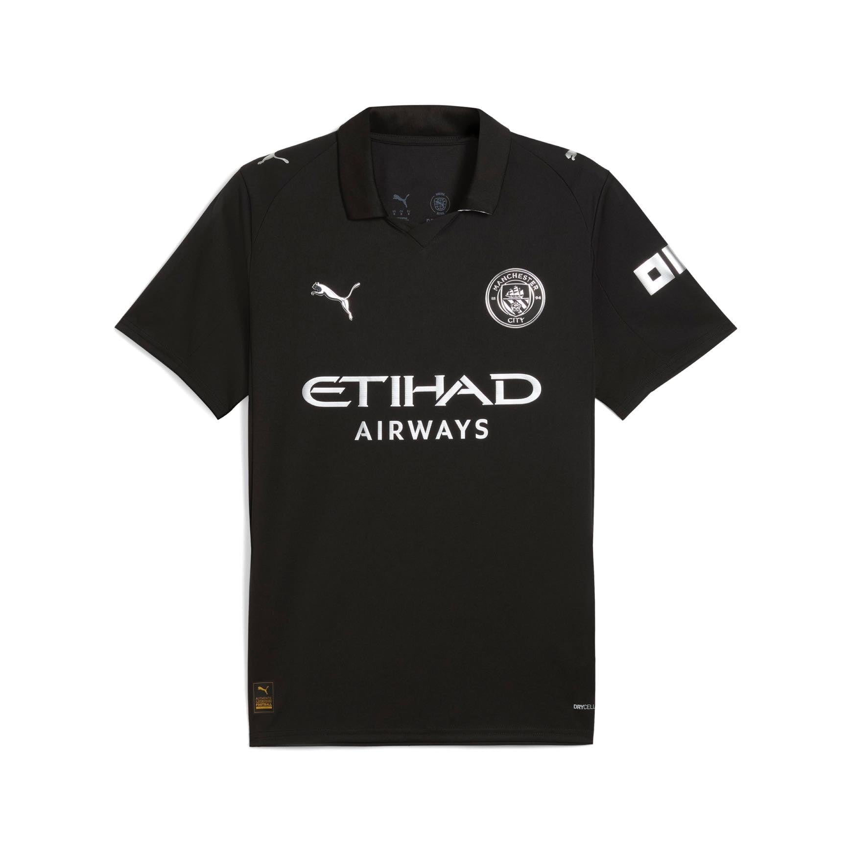 Manchester City 25/26 Away Jersey Official Jerseys PUMA Black S