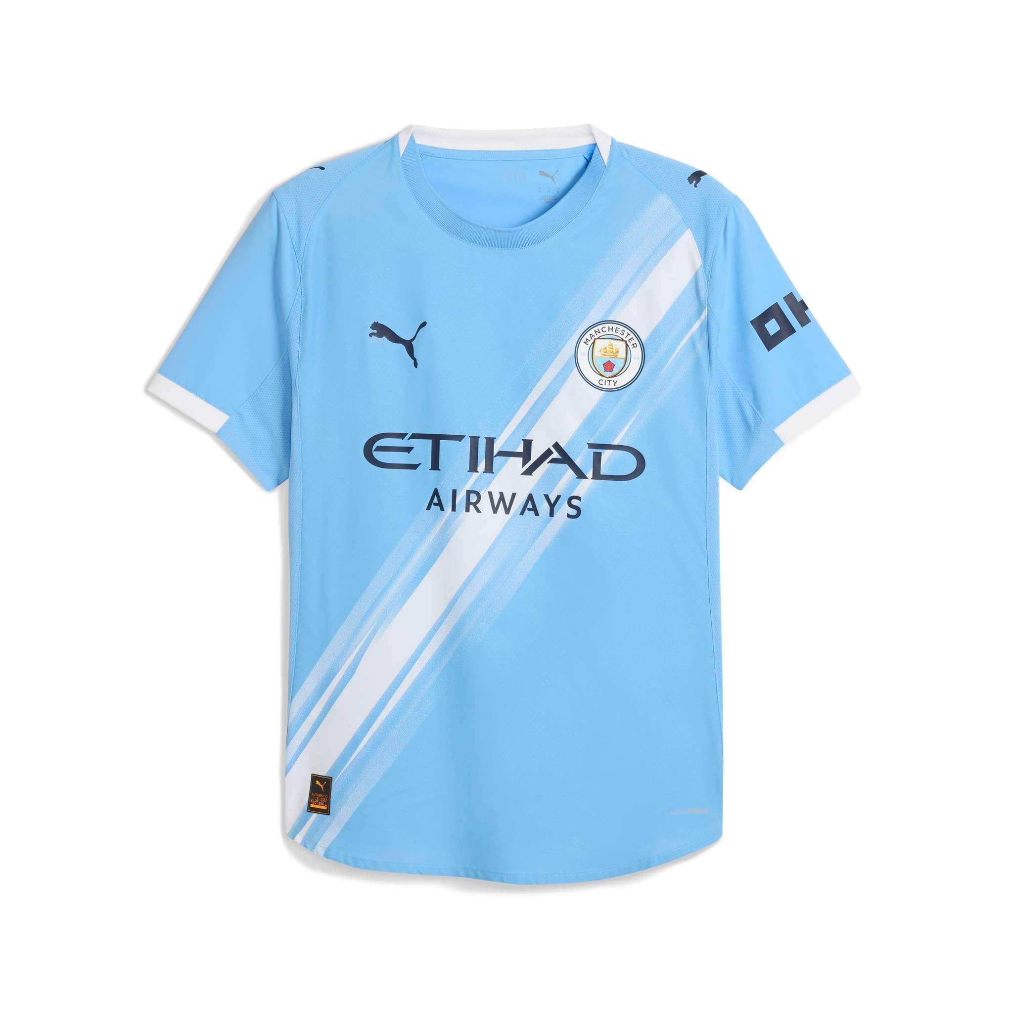 Manchester City 25/26 Authentic Home Jersey Licensed Jerseys Puma Blue S