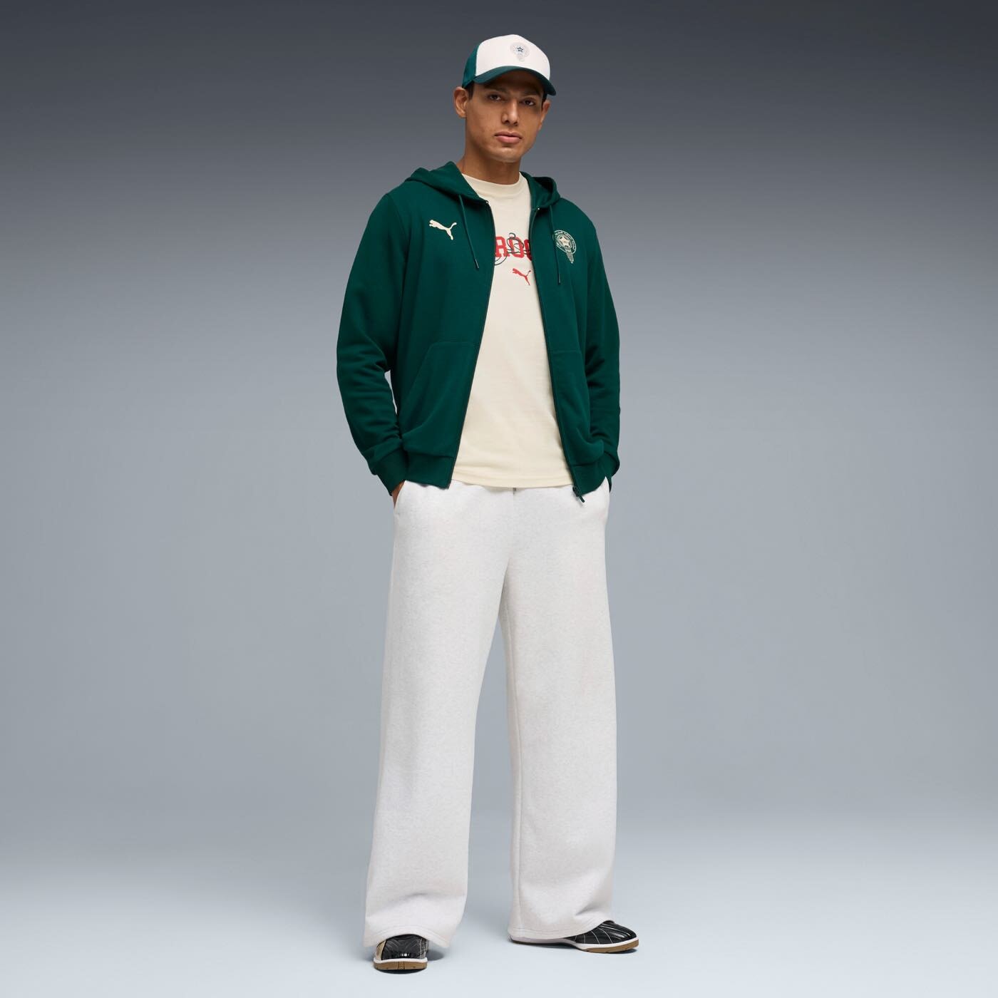 Morocco ftblCulture Hooded Sweat Jacket Jackets PUMA