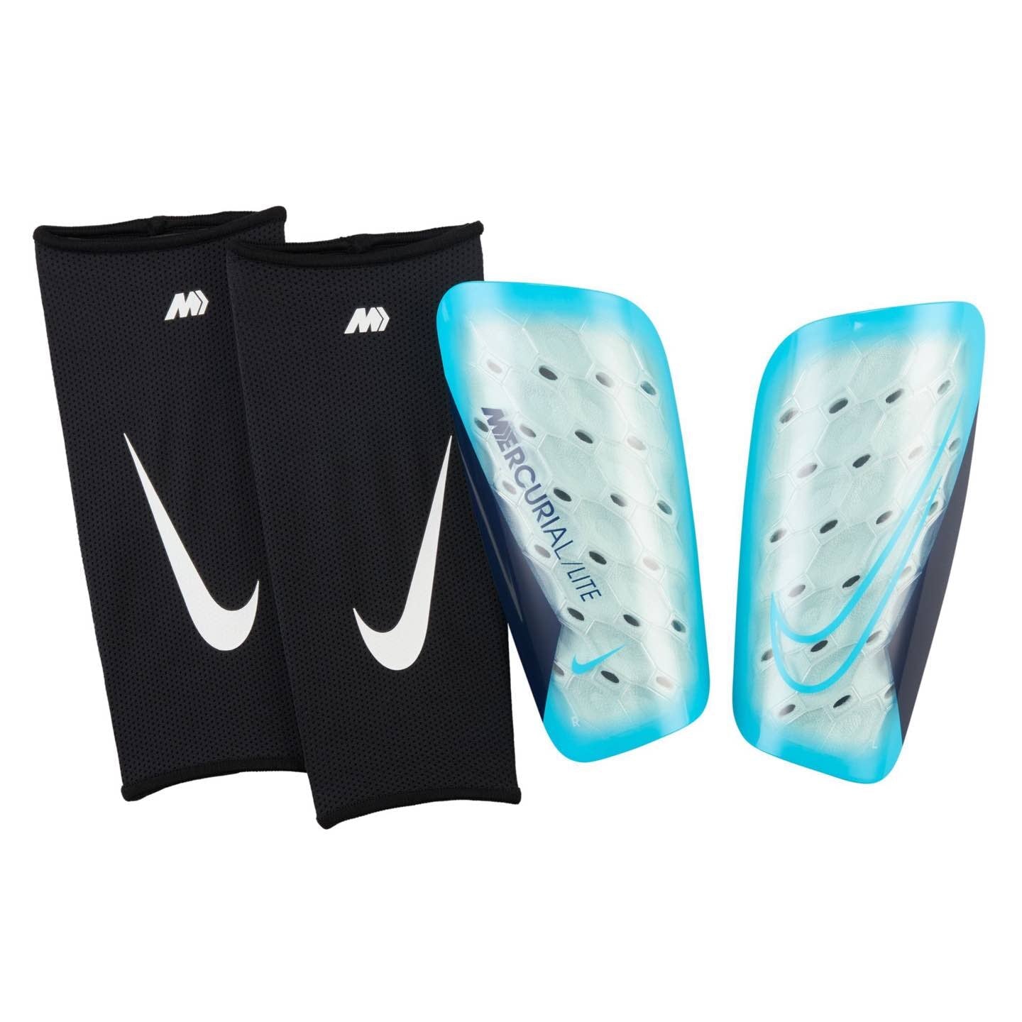 Nike Mercurial Lite Shin Guards Nike Blue / Black XS