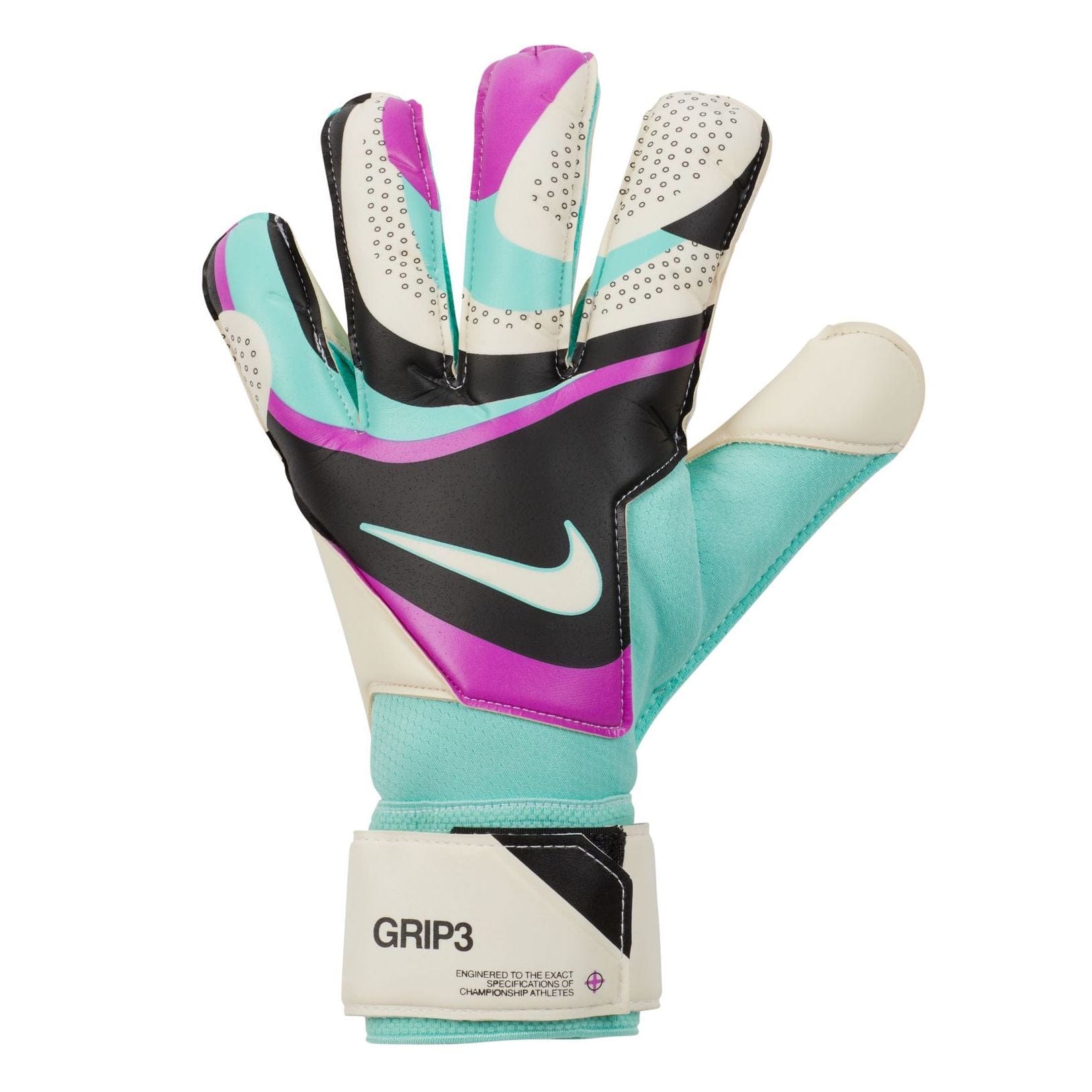 Nike Grip3 Goalie Gloves Nike Black / Gold 11