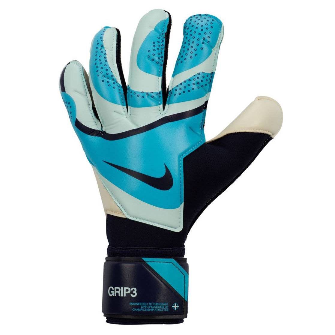 Nike Grip3 Goalie Gloves Nike Blue 6