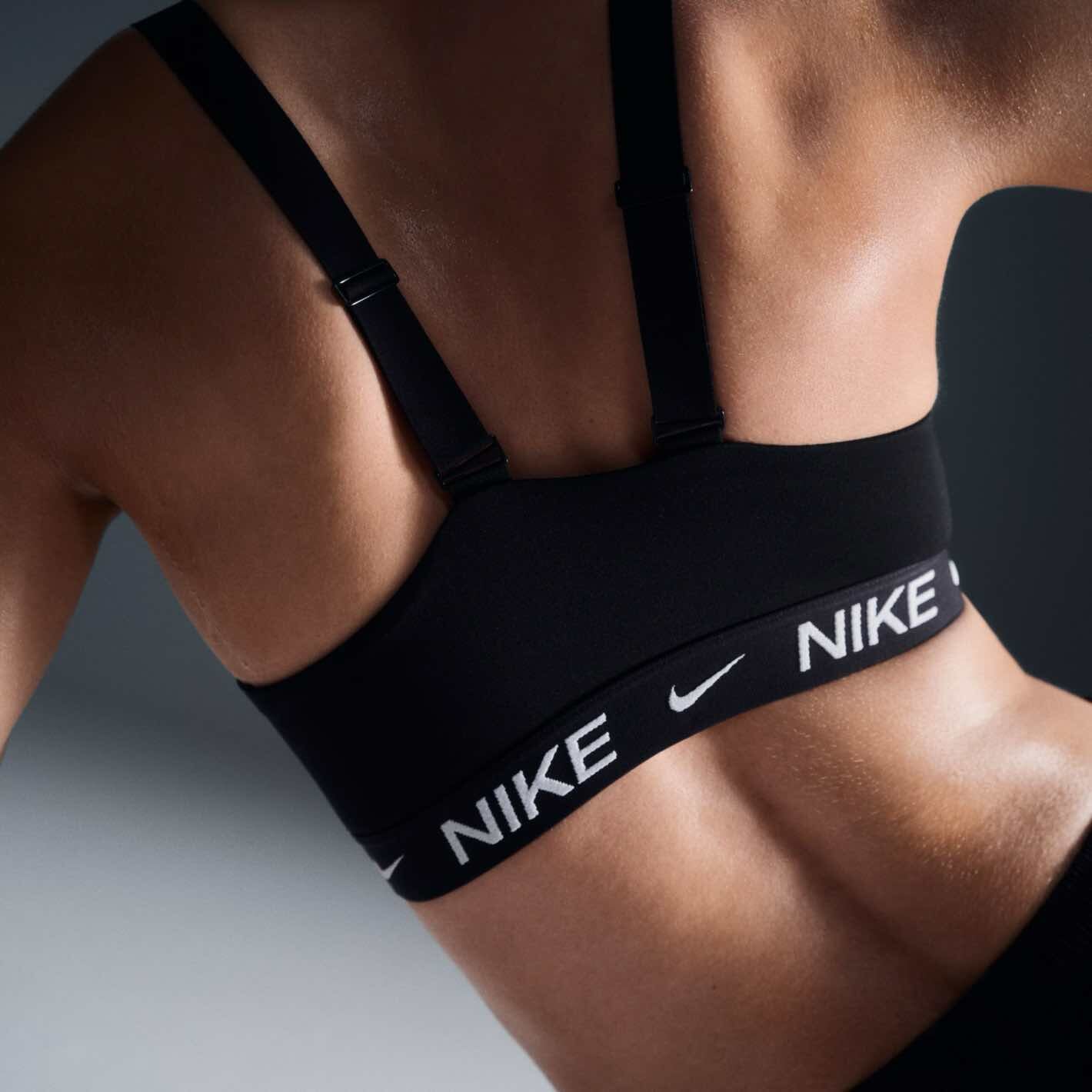 Nike Indy Medium-Support Training Tops Nike