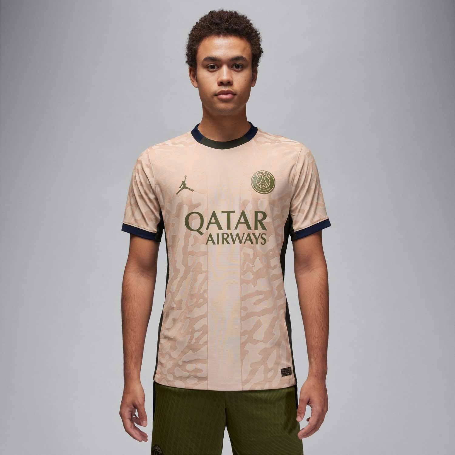 Paris Saint-Germain 2023/24 Match Fourth Licensed Jerseys Nike Black S