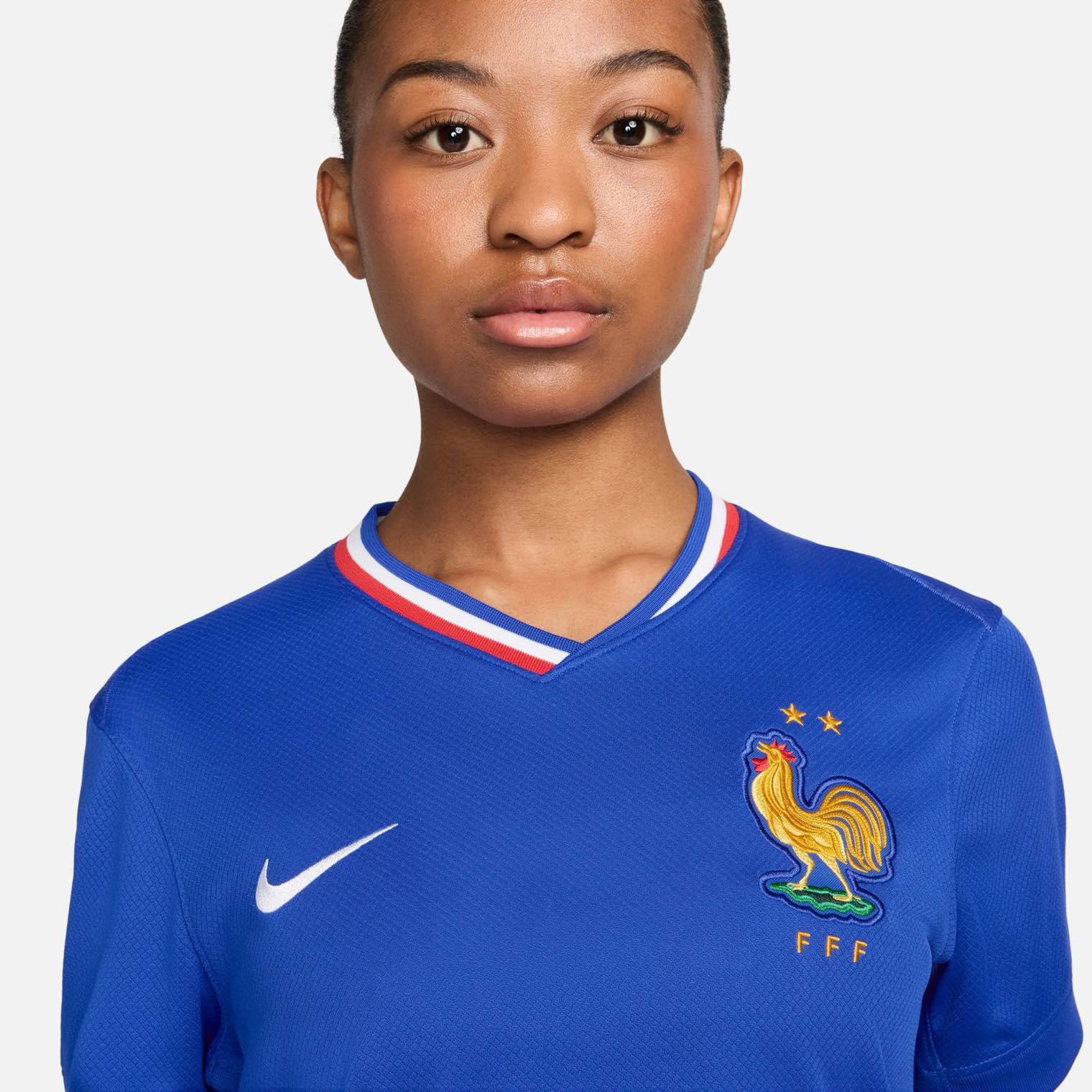 France FFF 2024/25 Stadium Home Licensed Jerseys Nike