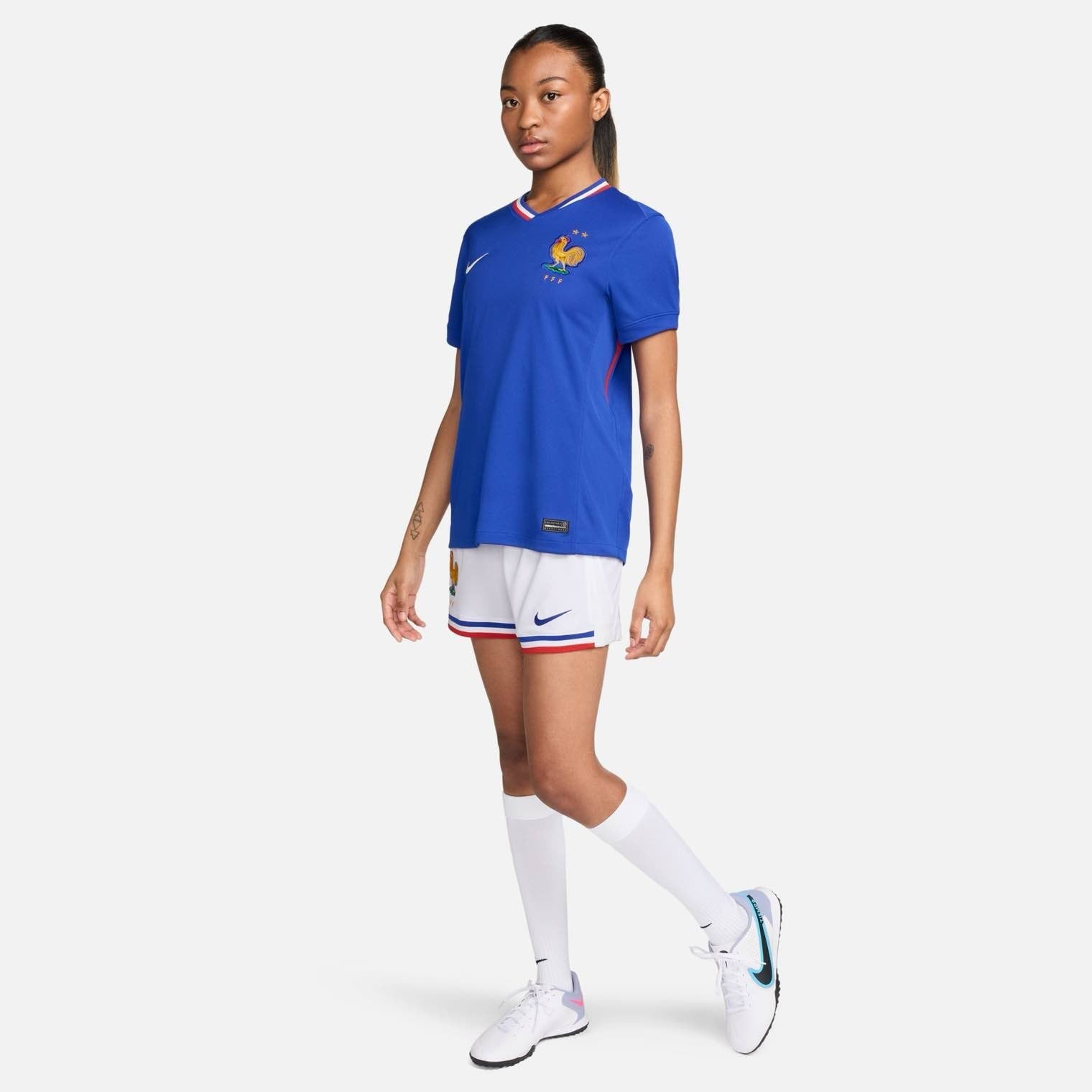 France FFF 2024/25 Stadium Home Licensed Jerseys Nike