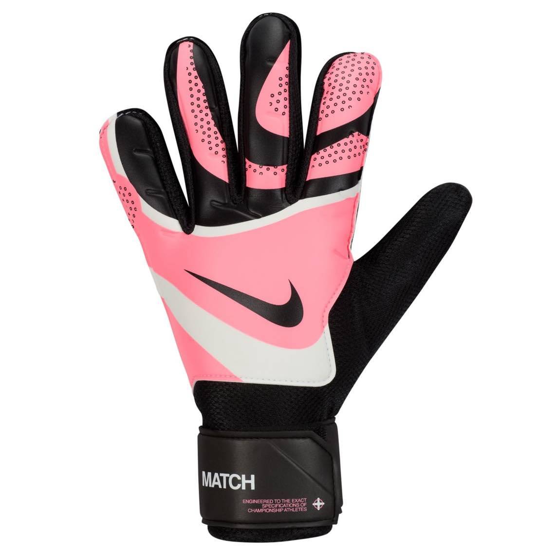 Nike Match Soccer Goalkeeper Gloves Goalie Gloves Nike Pink 6