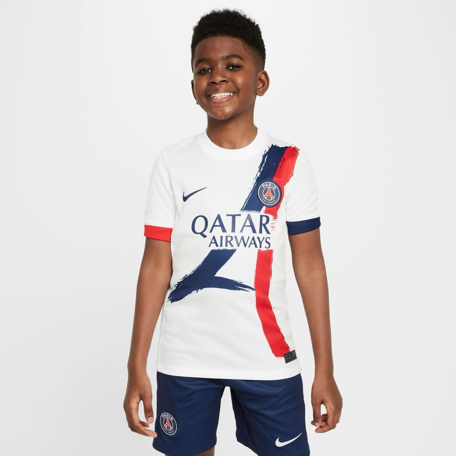 Paris Saint-Germain 2024/25 Stadium Away Youth Licensed Jerseys Nike