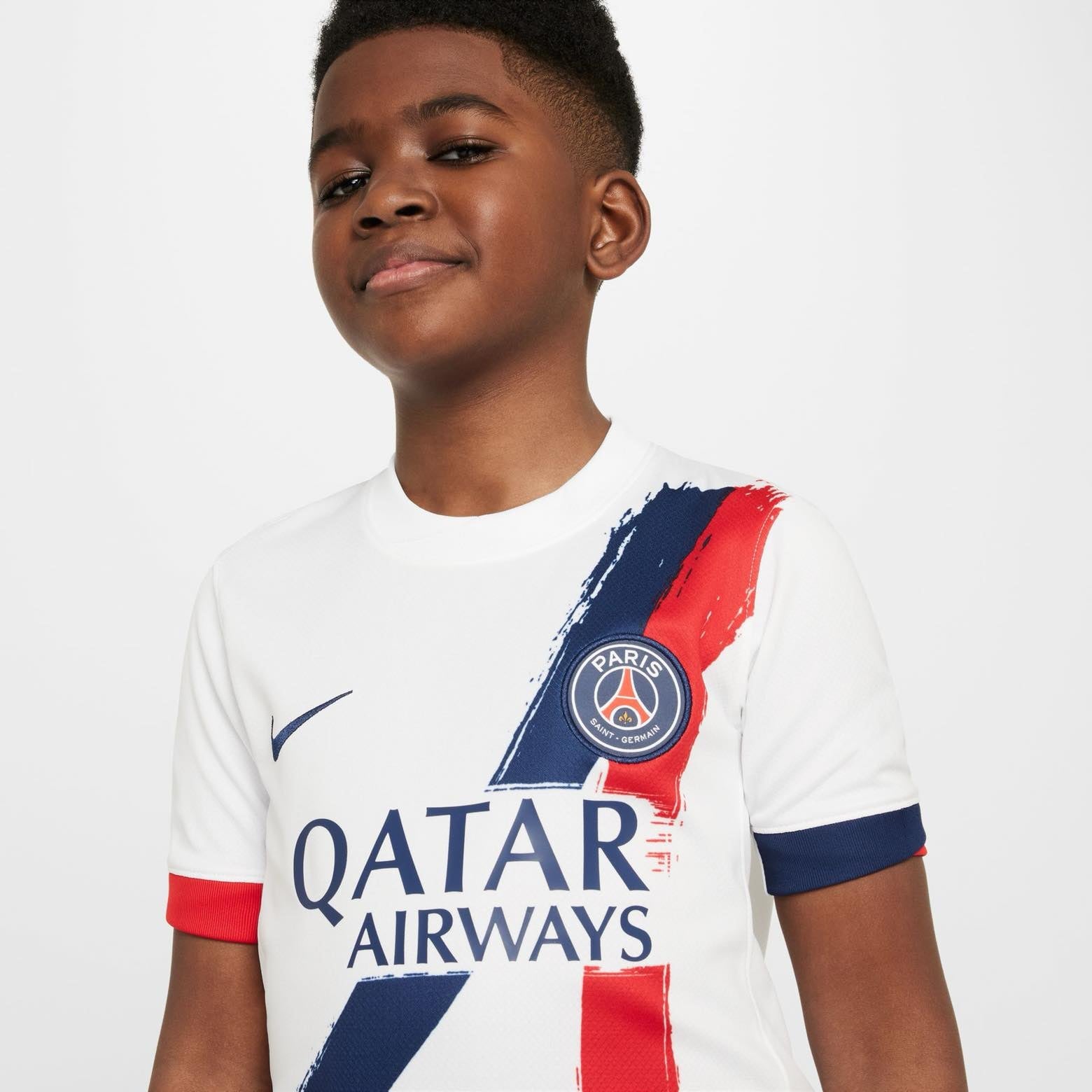 Paris Saint-Germain 2024/25 Stadium Away Youth Licensed Jerseys Nike