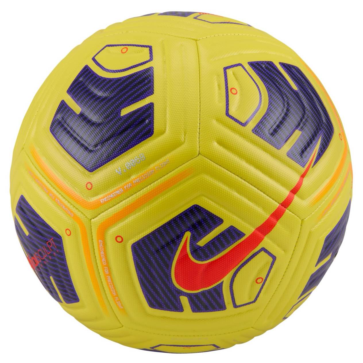Nike Academy Soccer Ball Training Balls Nike Yellow / Red 3