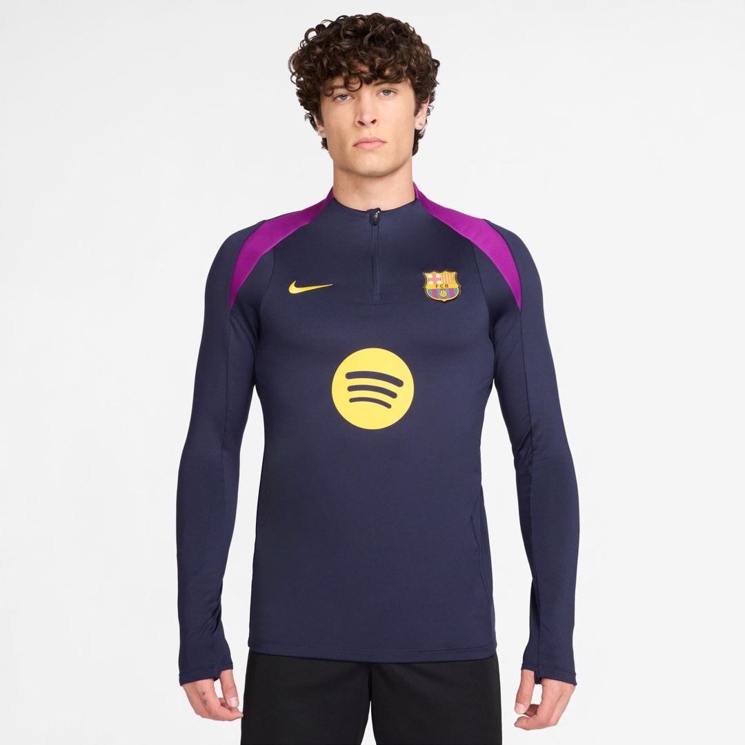 FC Barcelona Strike Training Tops Nike Purple S