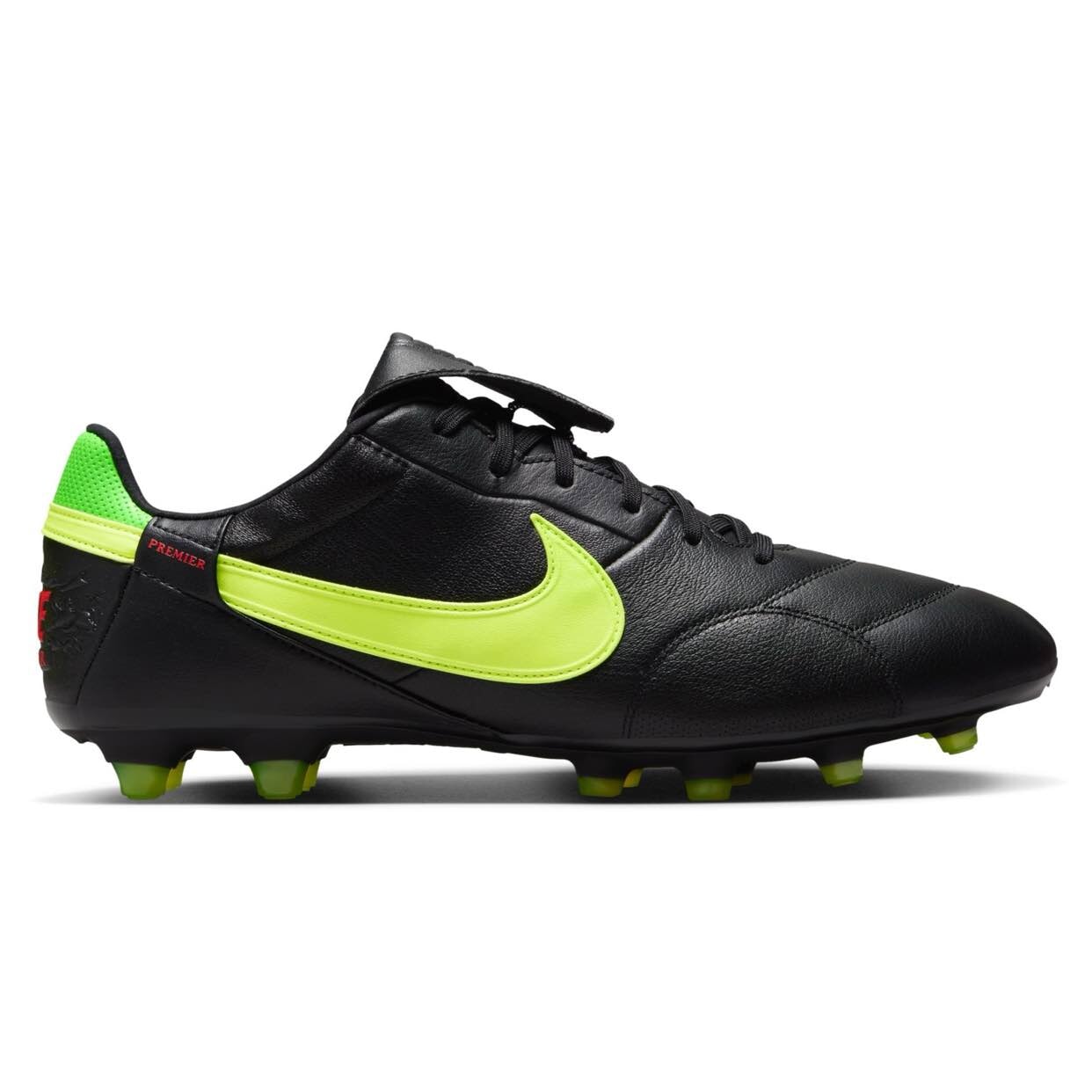 Nike Premier 3 FG Firm Ground Nike Black / Green 4