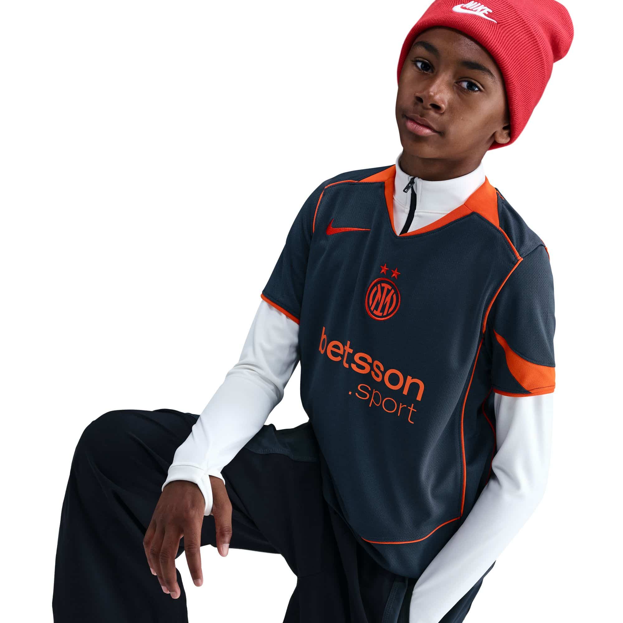 Inter Milan 2025/26 Stadium Third Jr. Official Jerseys Nike