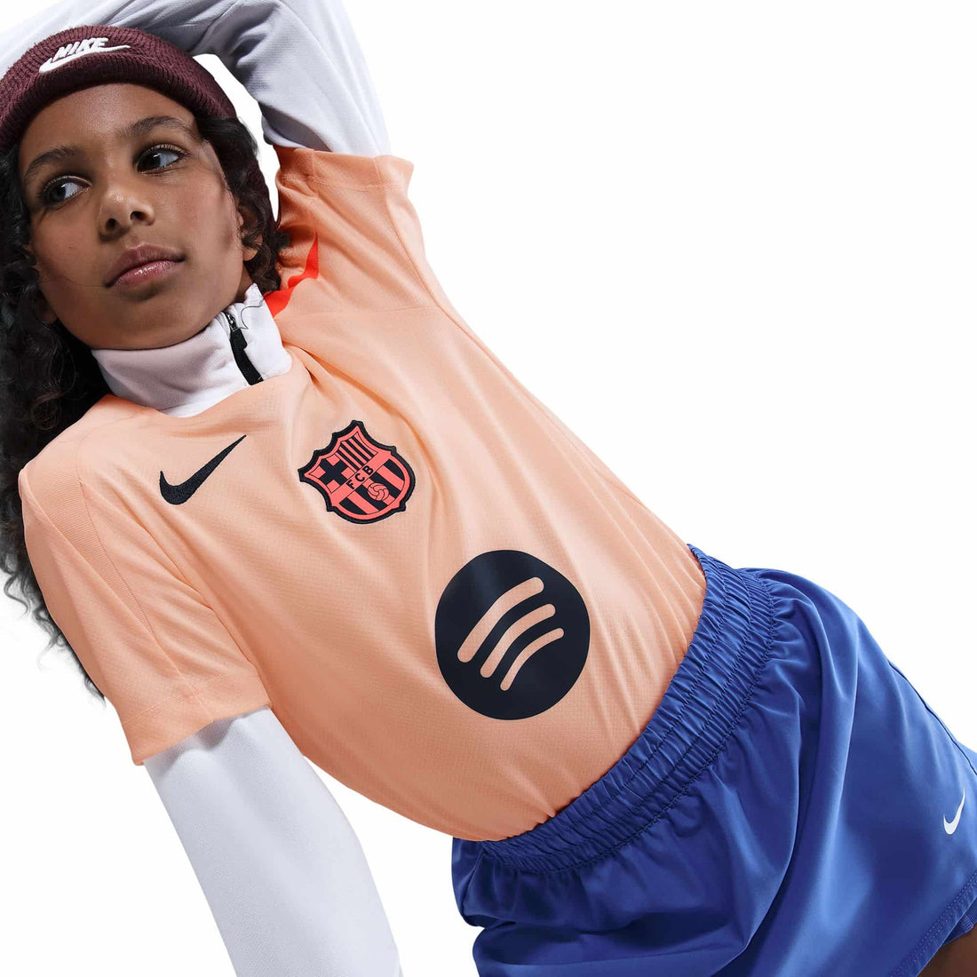 FC Barcelona Strike Third Jr. Training Tops Nike