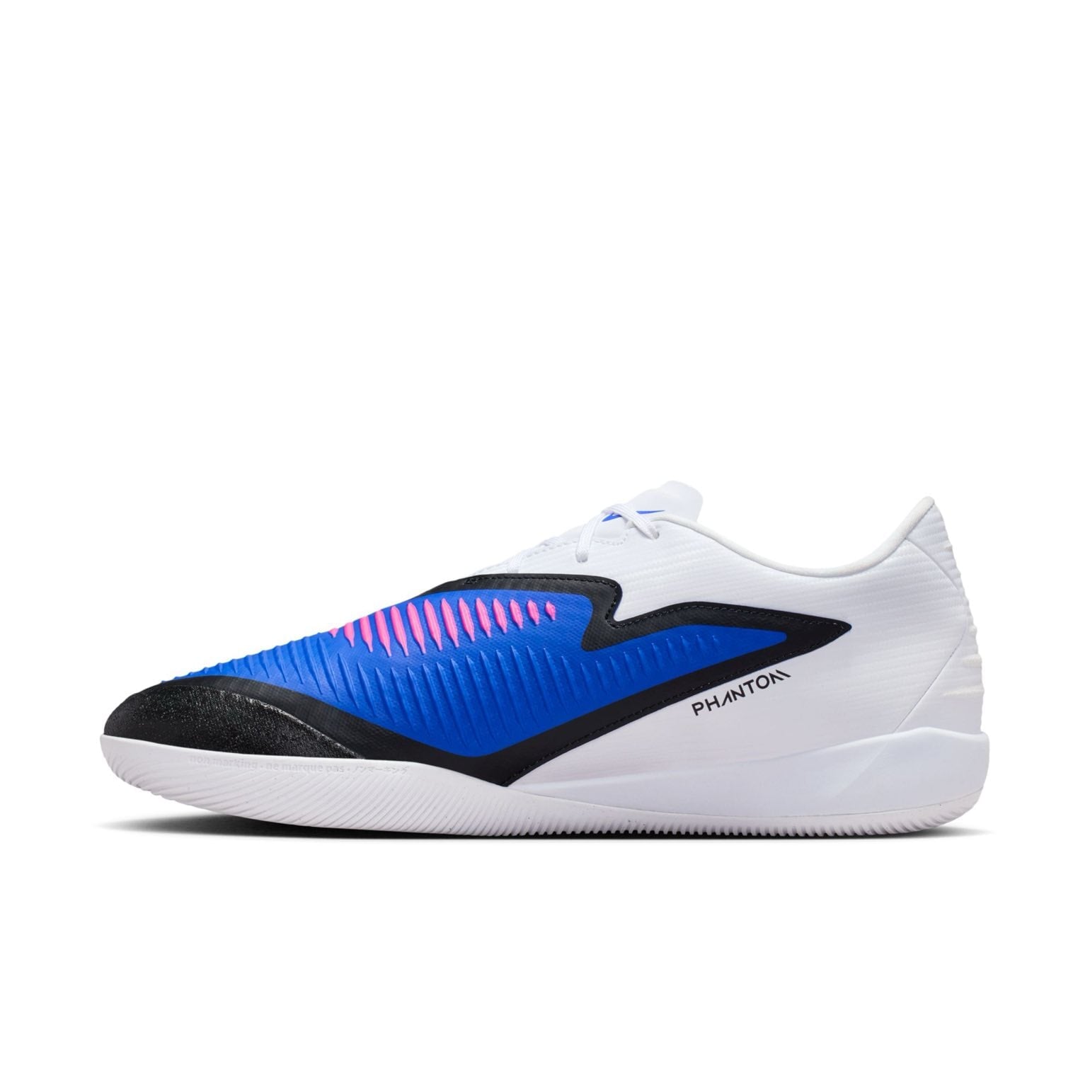 Nike Phantom 6 Low Academy IC indoor soccer shoes side view
