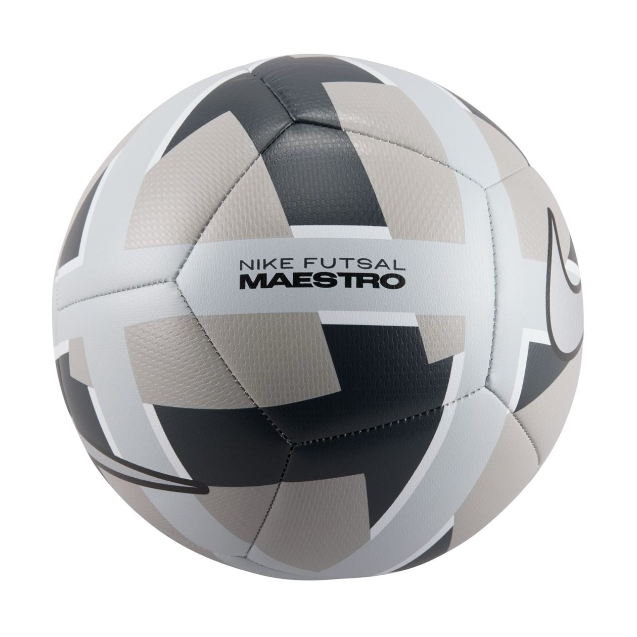 Nike Maestro Futsal Ball in Grey front view