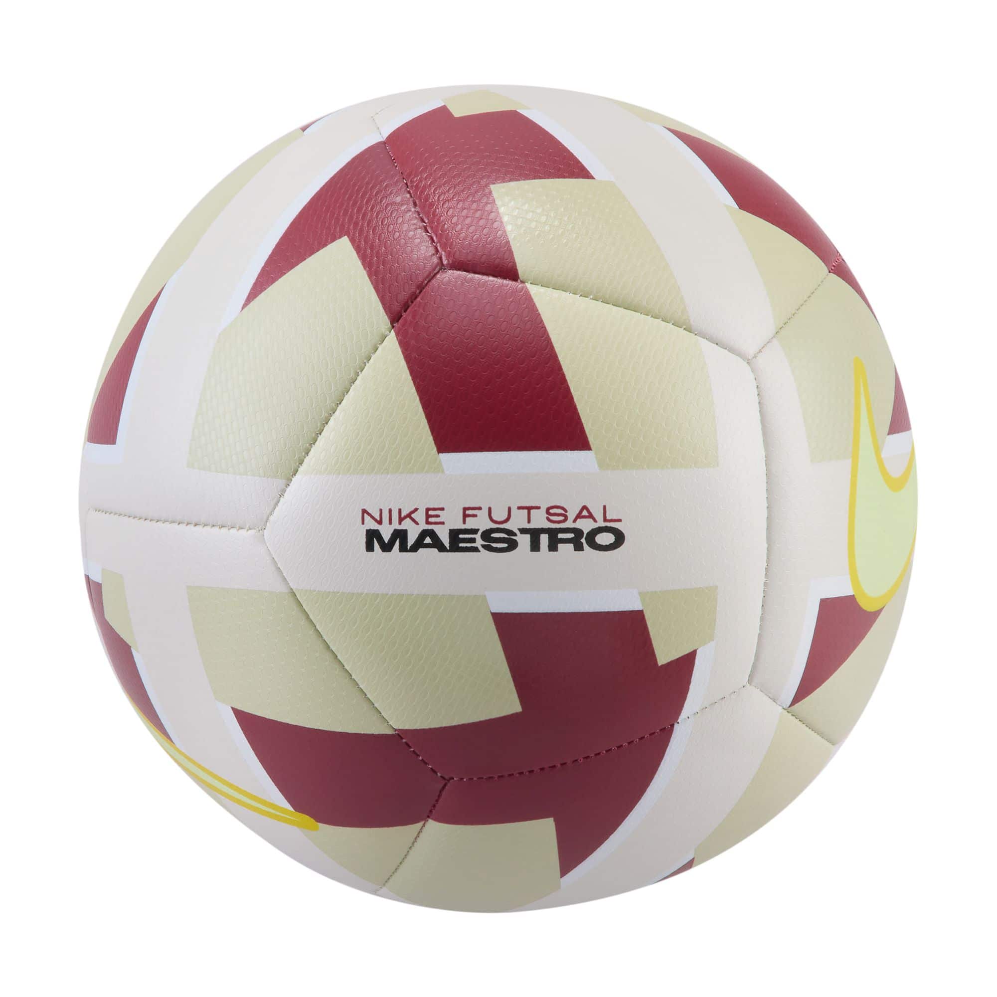 Nike Maestro Futsal Ball in Green front view