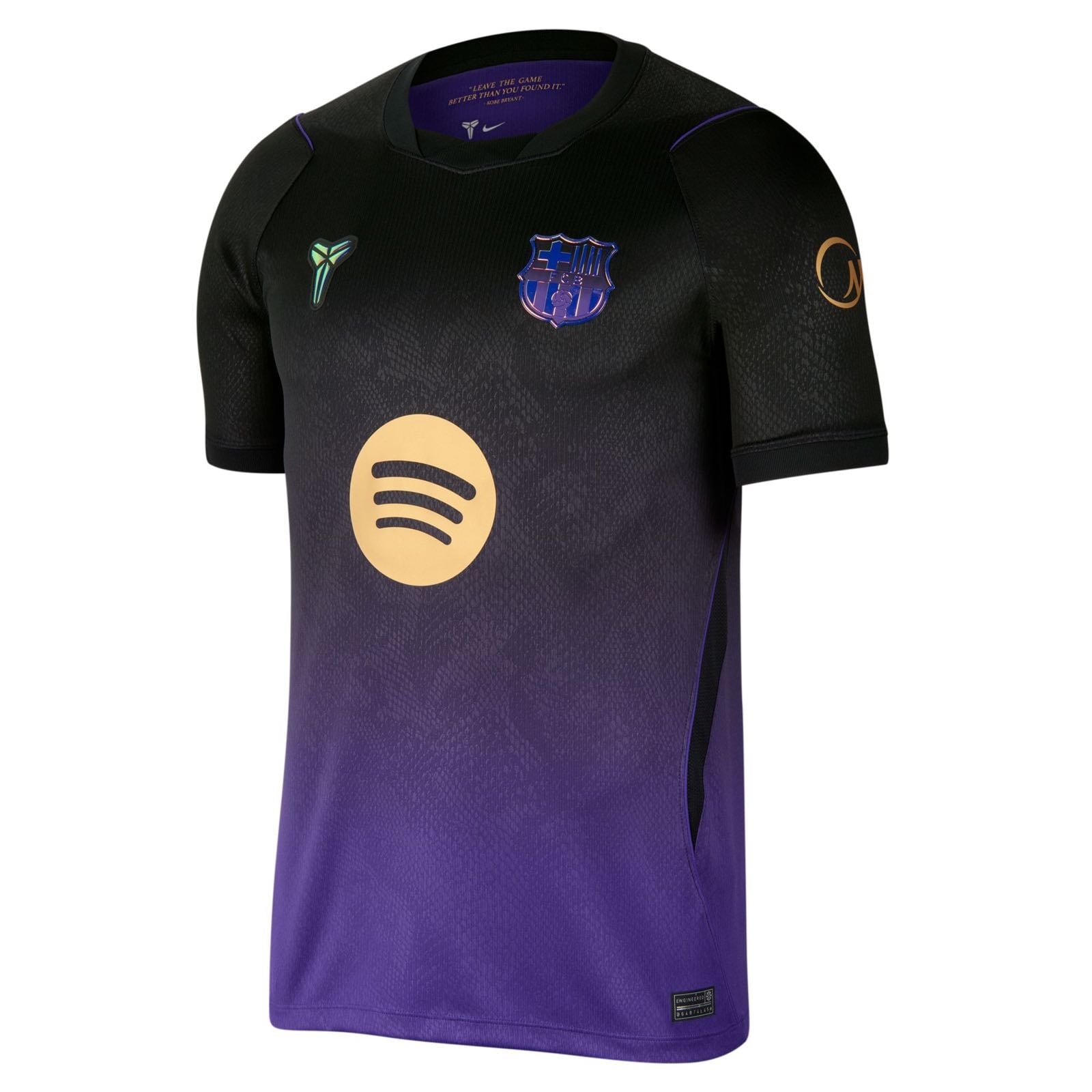 FC Barcelona 2026/27 Stadium Away Jersey in black and purple.