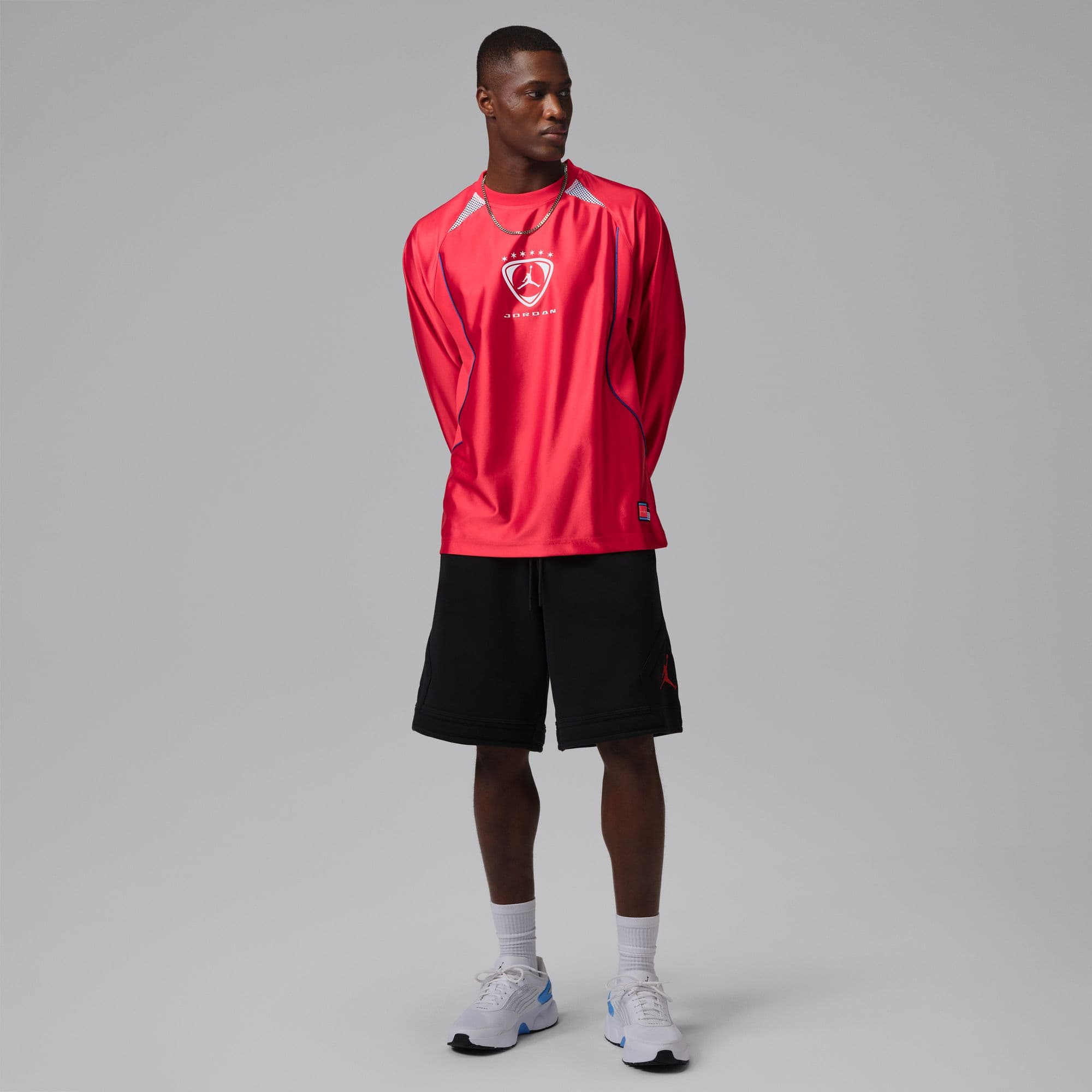 Jordan Brooklyn Long-Sleeve Goalie Top Lifestyle Wear Premium Soccer