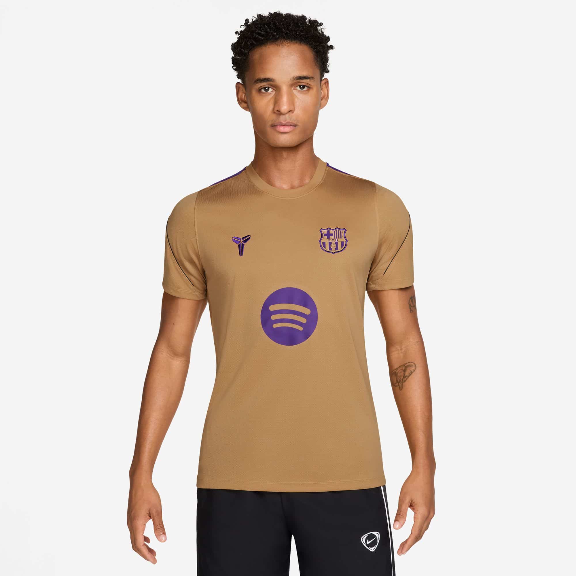 FC Barcelona Strike Away Training Tops Nike Yellow S