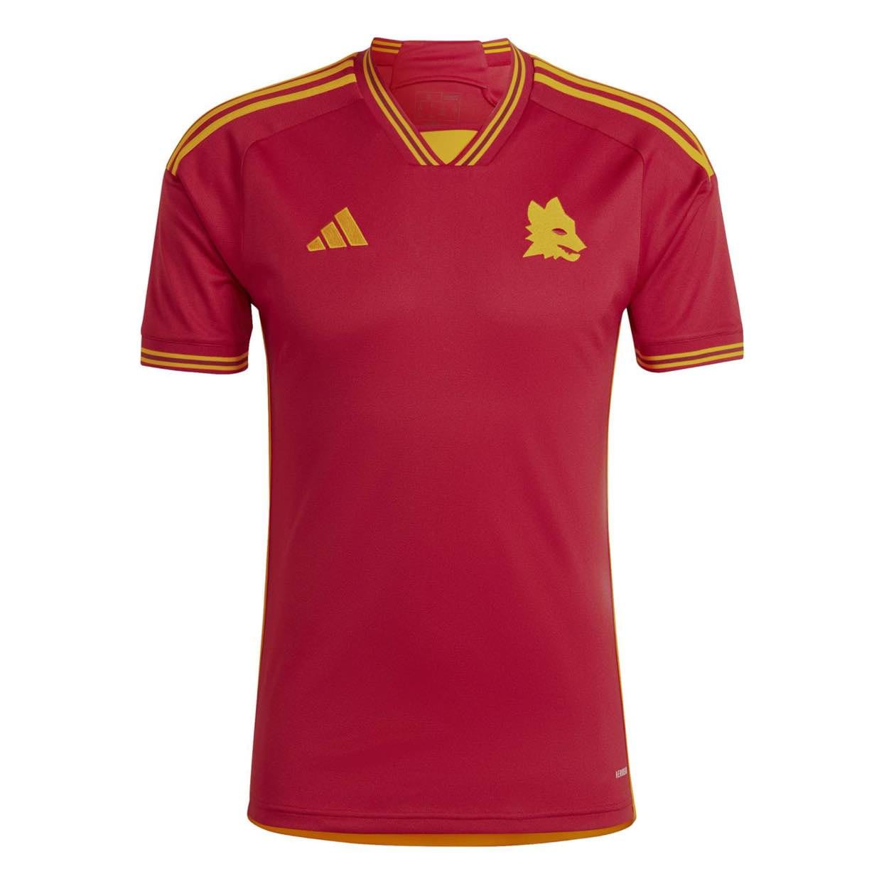 AS Roma 23/24 Home Jersey Licensed Jerseys adidas Red S