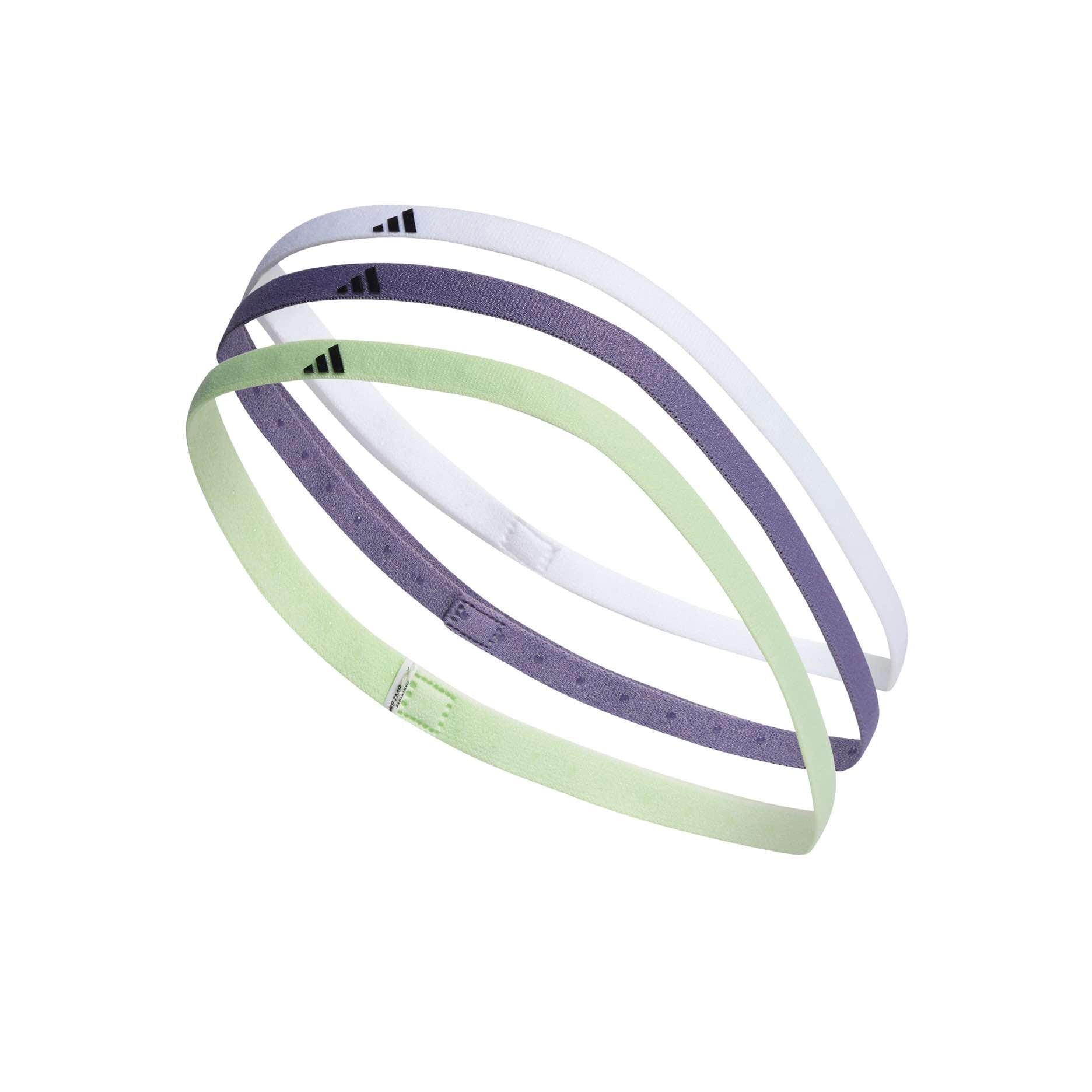 adidas hairband 3-Pack Headbands adidas White ONE SIZE