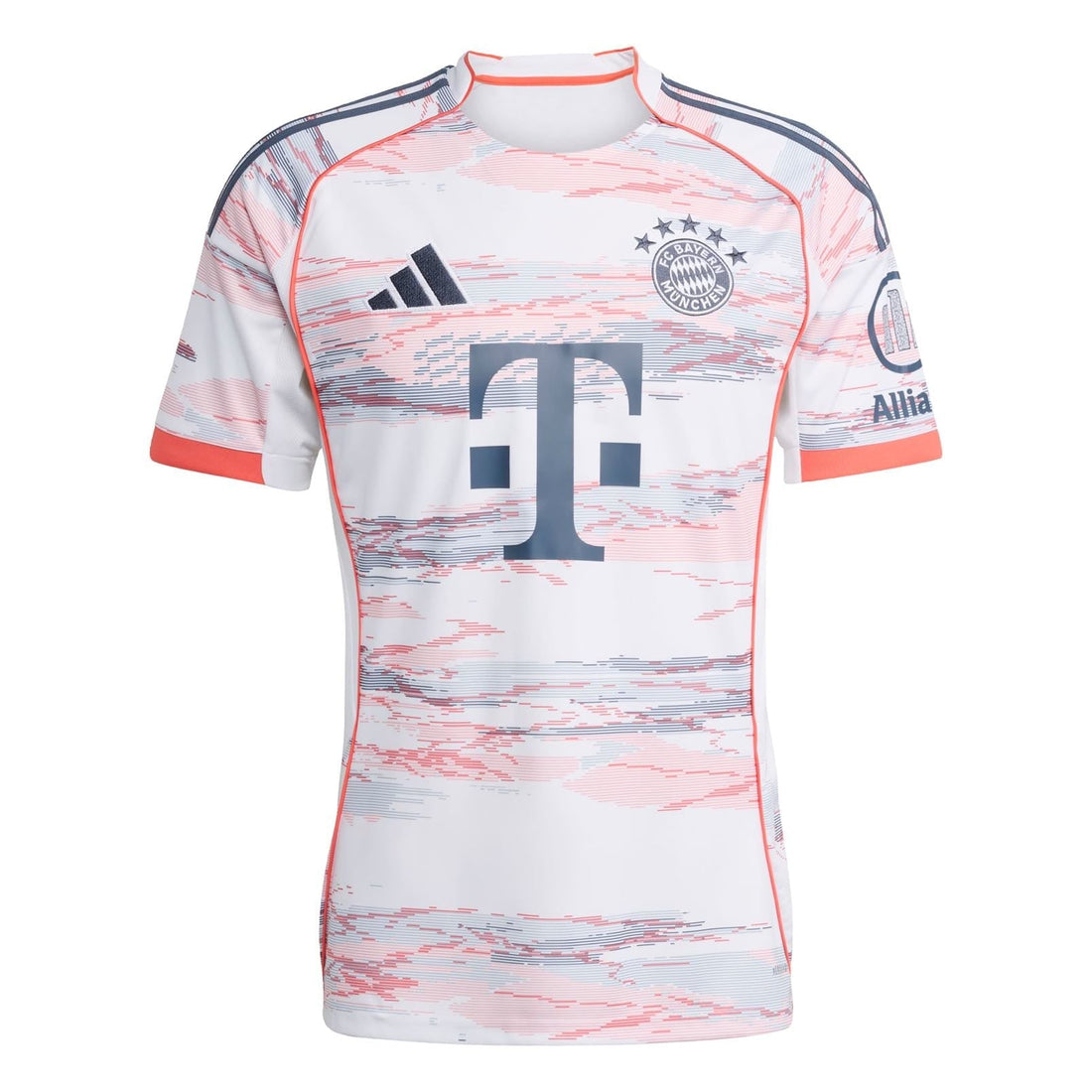 FC Bayern 25/26 Away Jersey Licensed Jerseys adidas White XS