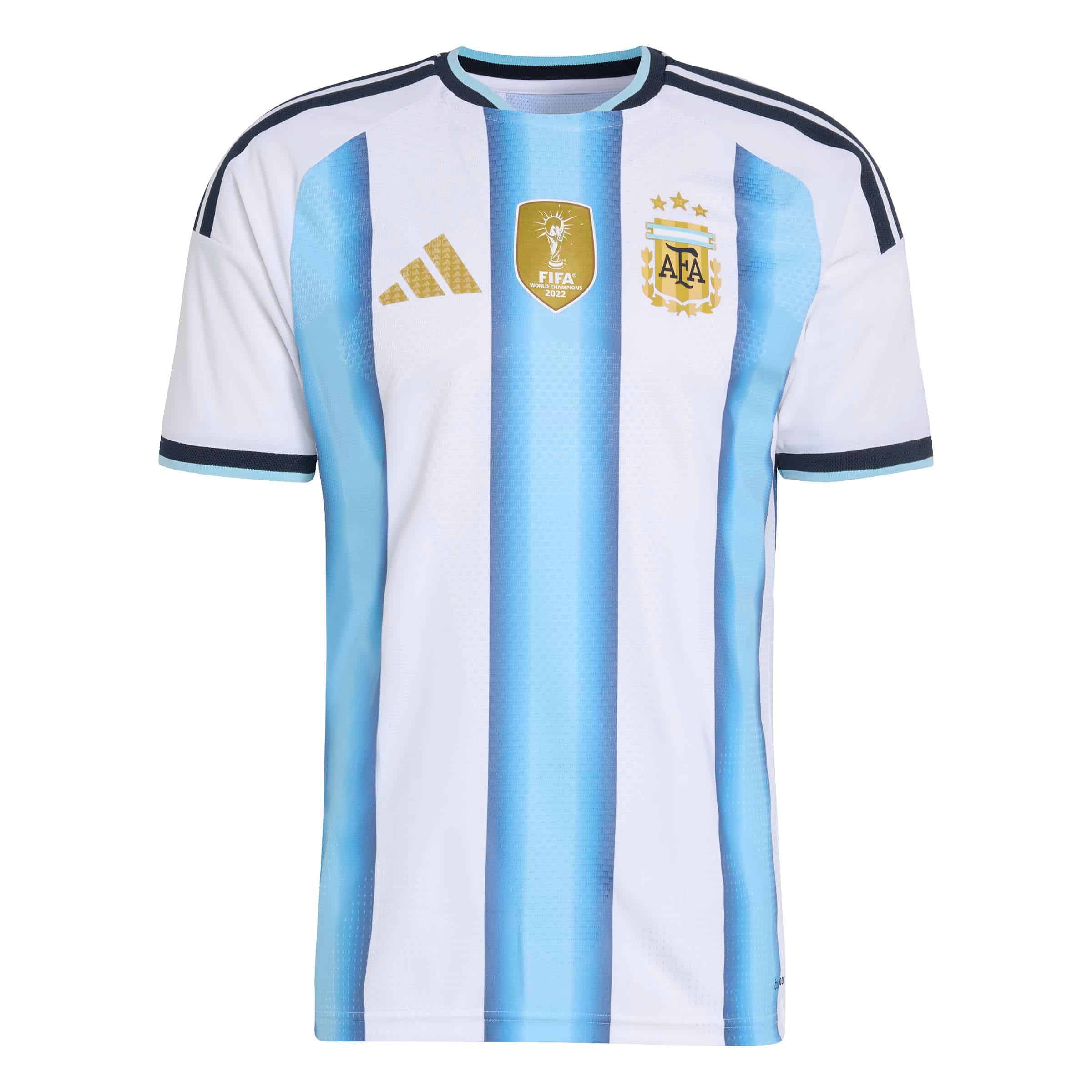 Argentina 26 Home Authentic Jersey Official Jerseys adidas