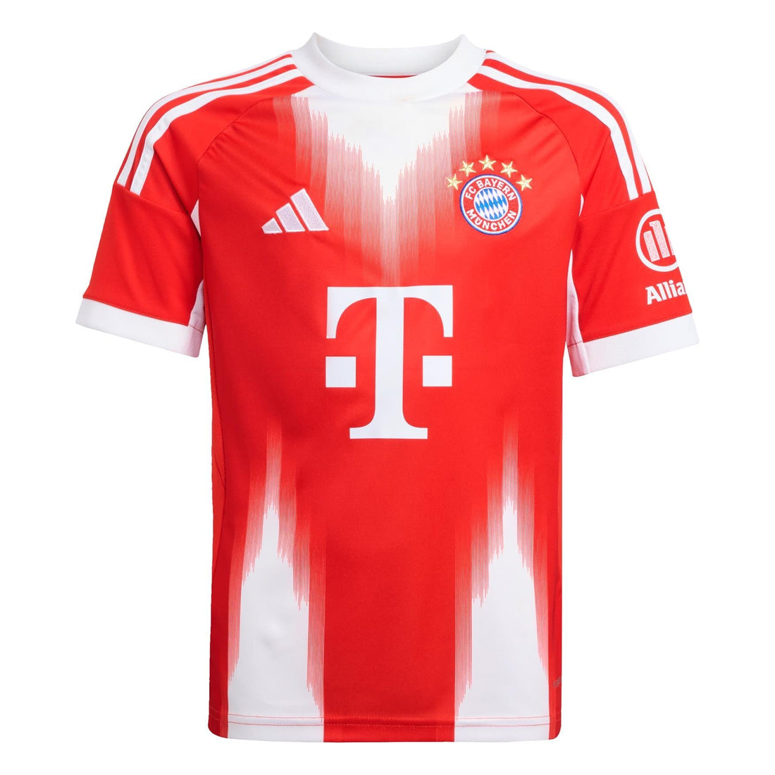 FC Bayern 25/26 Home Jersey Jr. Official Jerseys adidas Red YXS