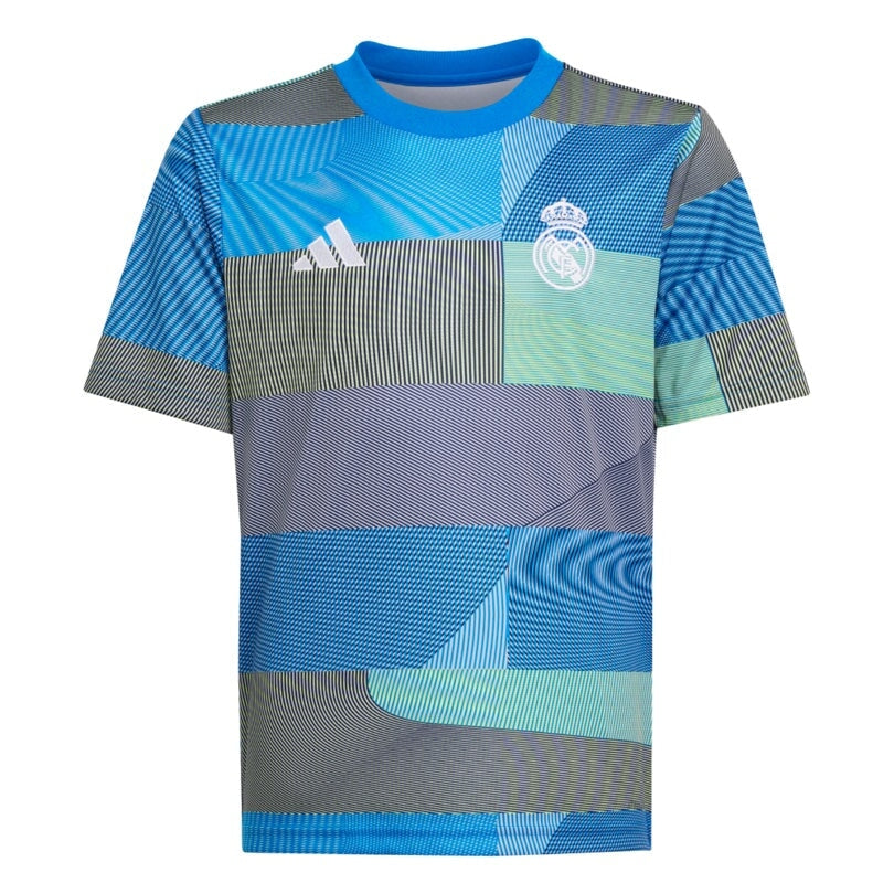 Real Madrid 25/26 Pre-Match Jersey Jr. Pre-match Tops adidas Blue YXS