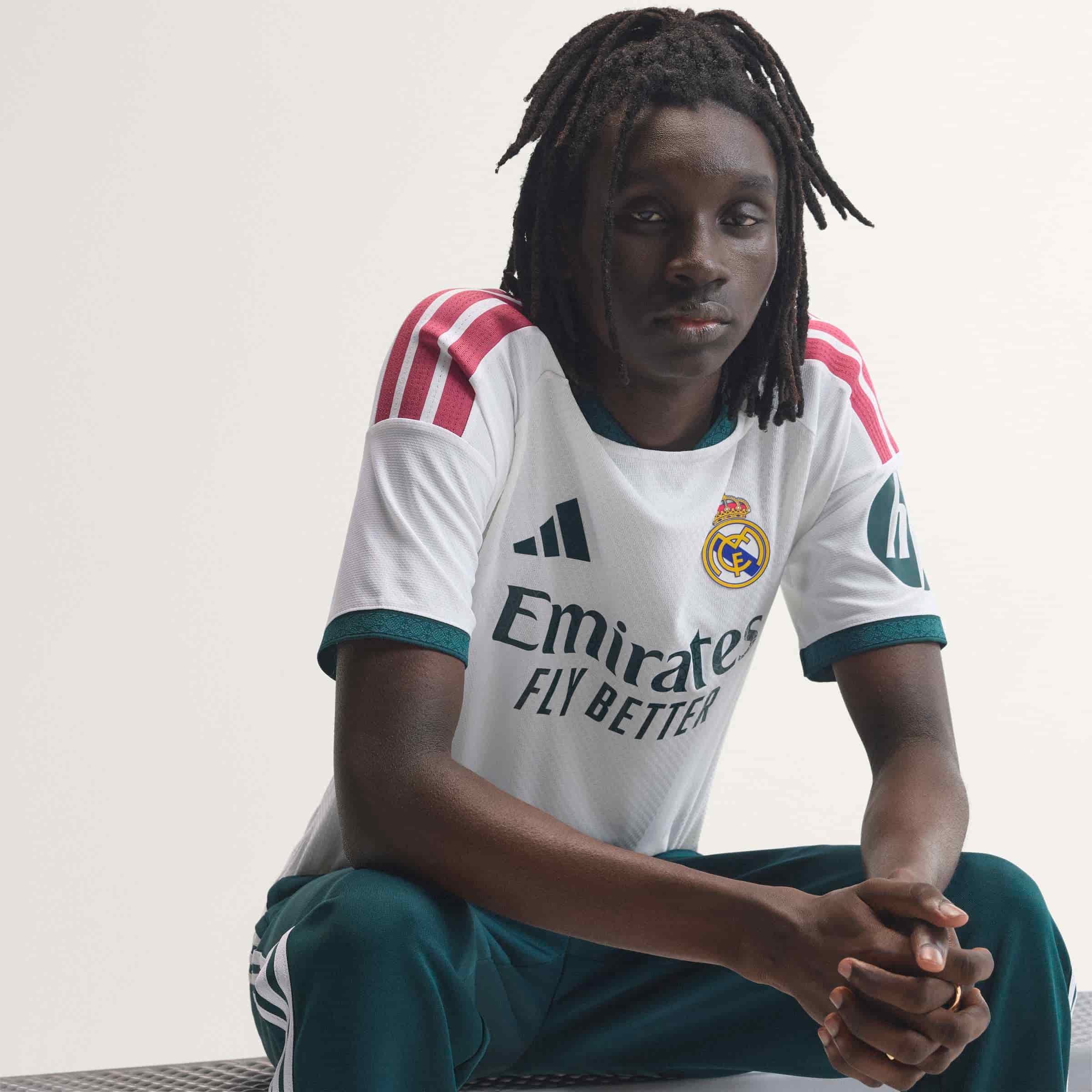 Real Madrid 26/27 Home Authentic Jersey seated player view
