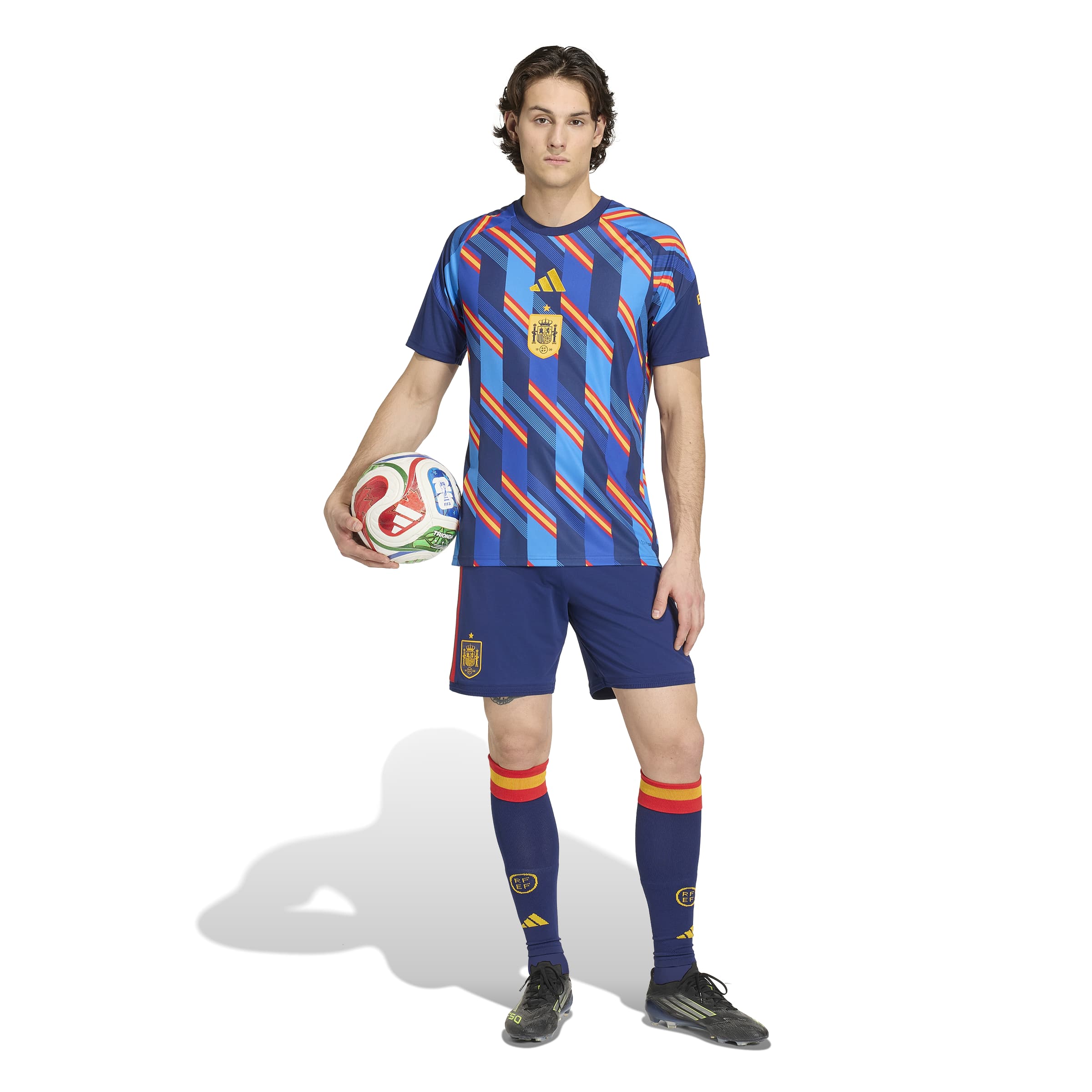 Spain 2026 Home Pre Match Jersey Pre-match Tops adidas