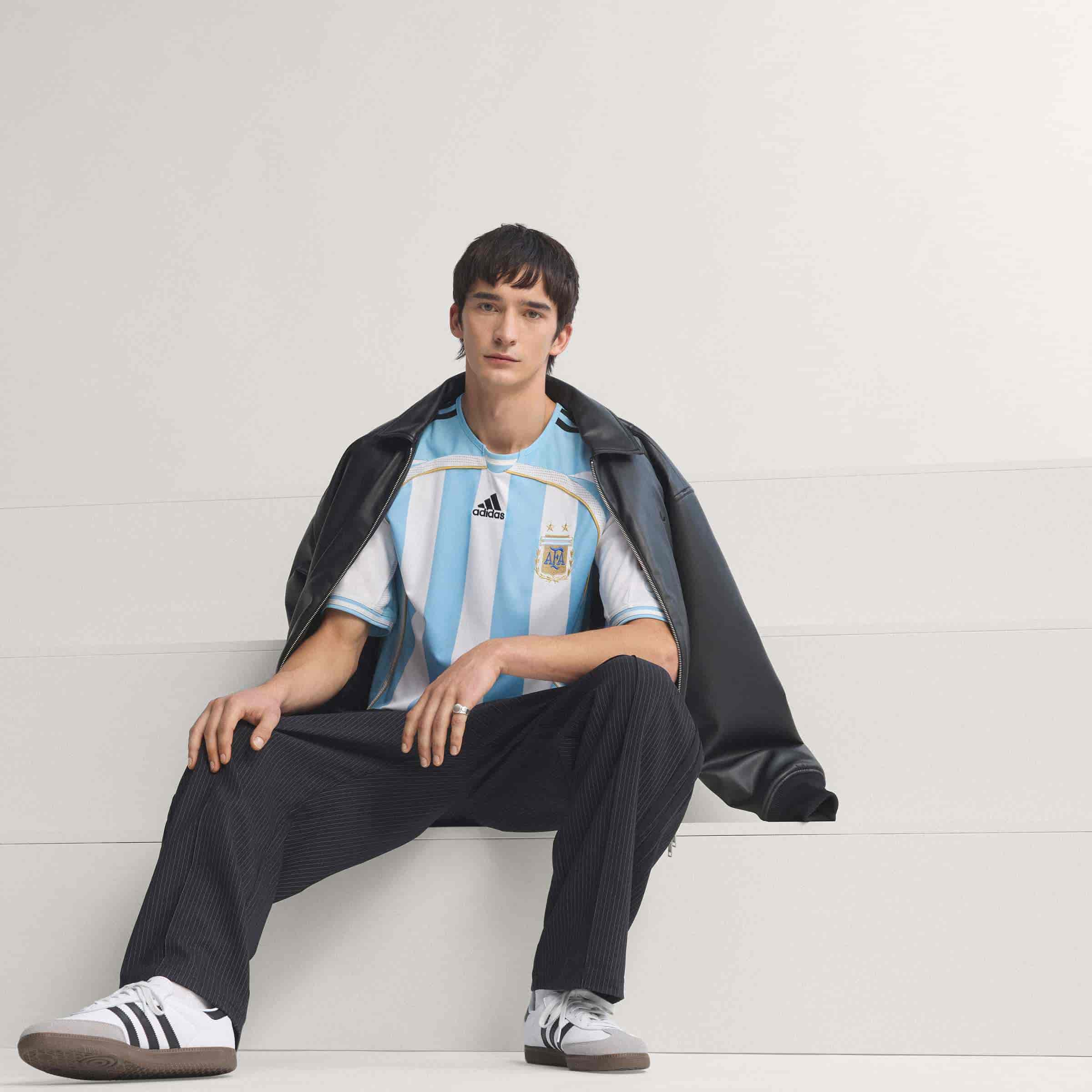 Argentina Home Jersey 2006 Official Jerseys adidas