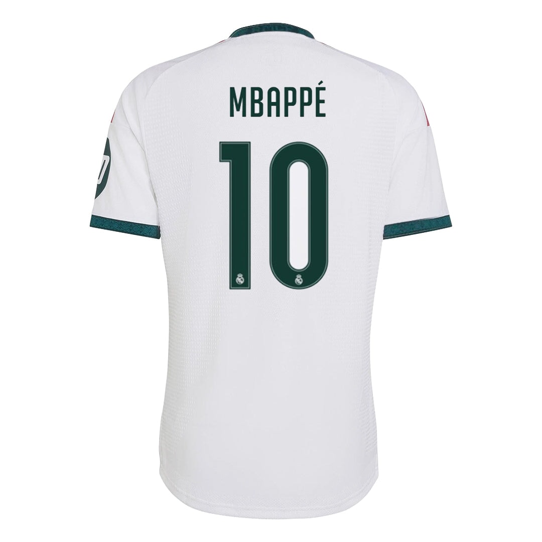 Real Madrid 26/27 Home Jersey Mbappé Official Jerseys adidas White XS