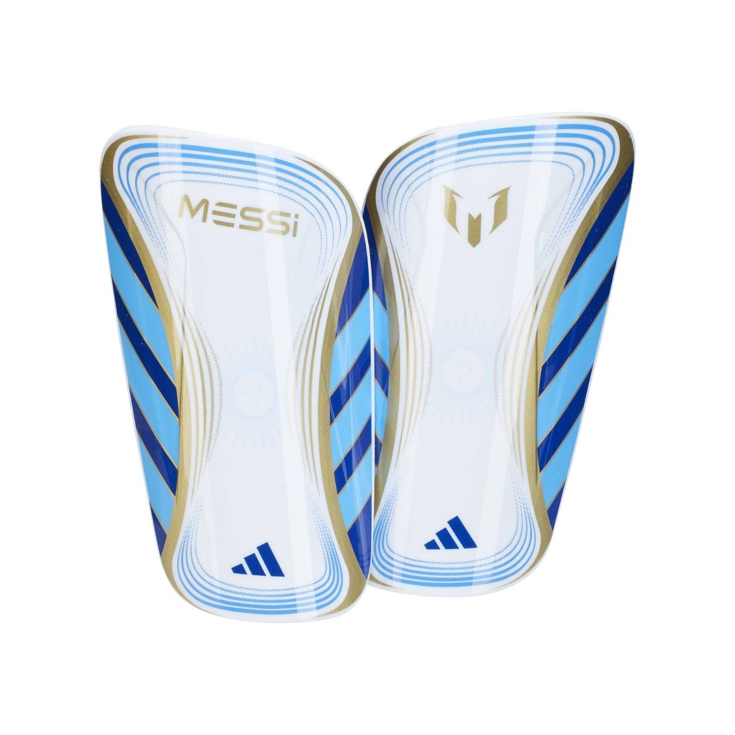 Messi Club Shin Guards Shin Guards adidas White S