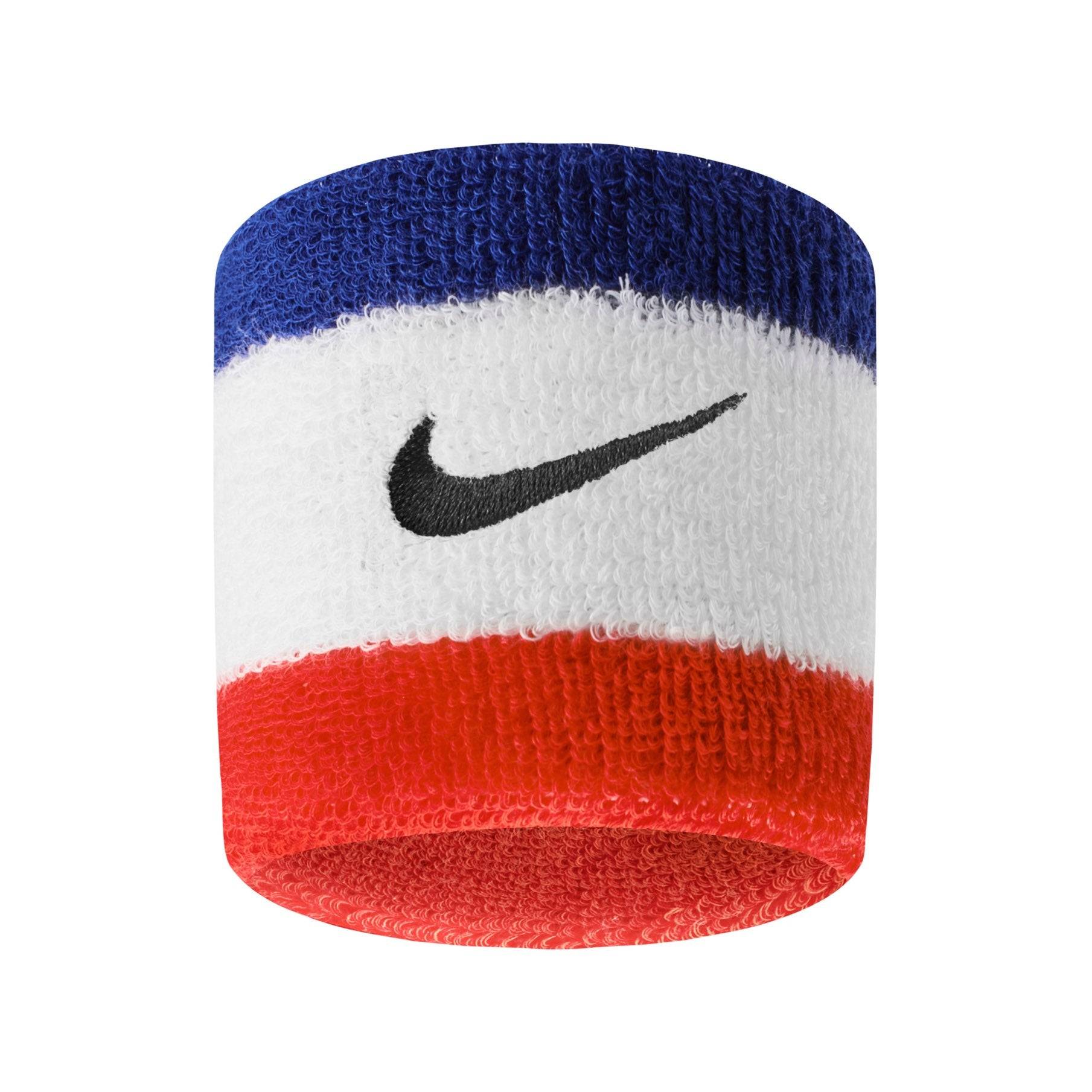 Nike Swoosh Wristband Wristbands Nike Blue ONE SIZE
