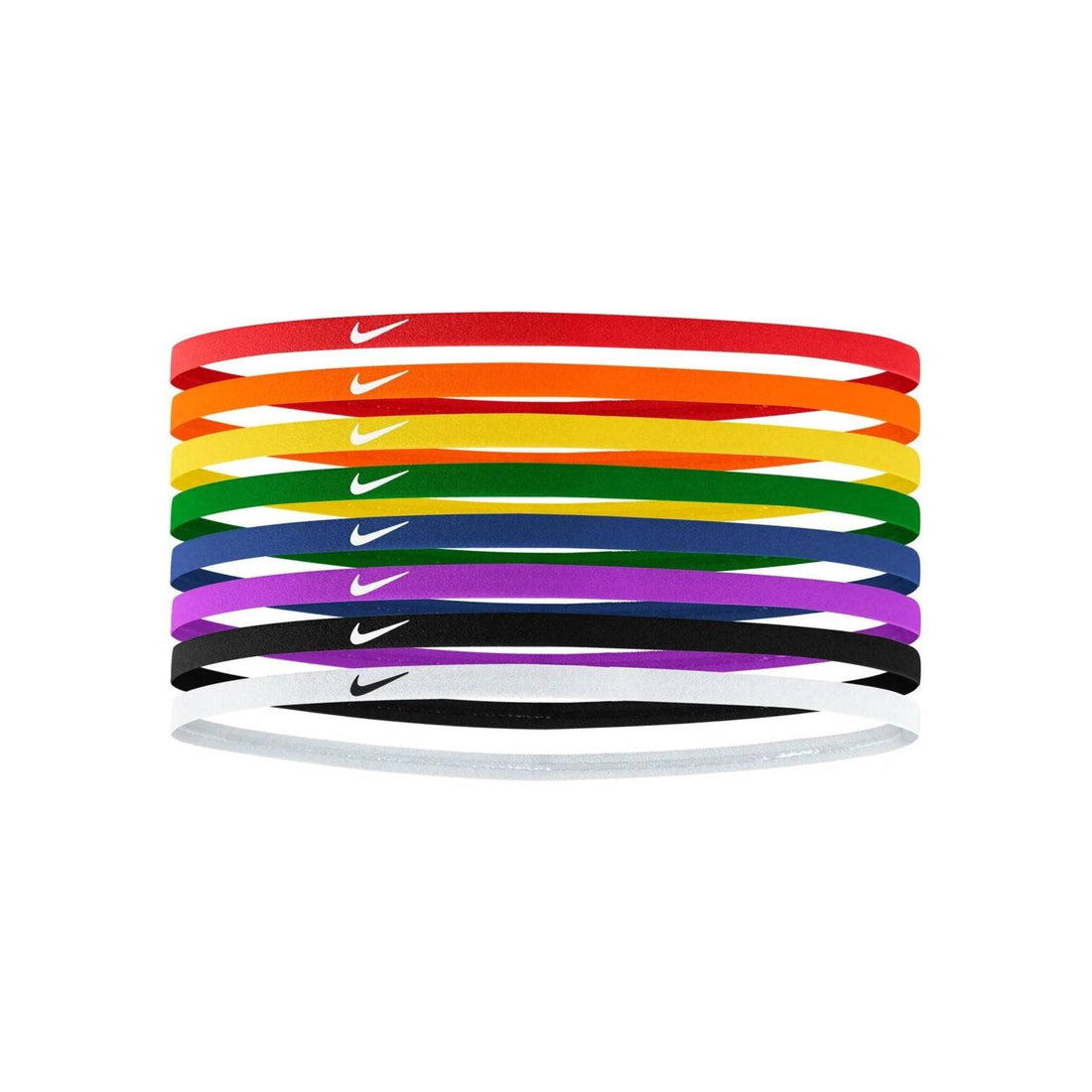 Nike Skinny Hairbands 8 Pk Headbands Nike Red / Orange ONE SIZE