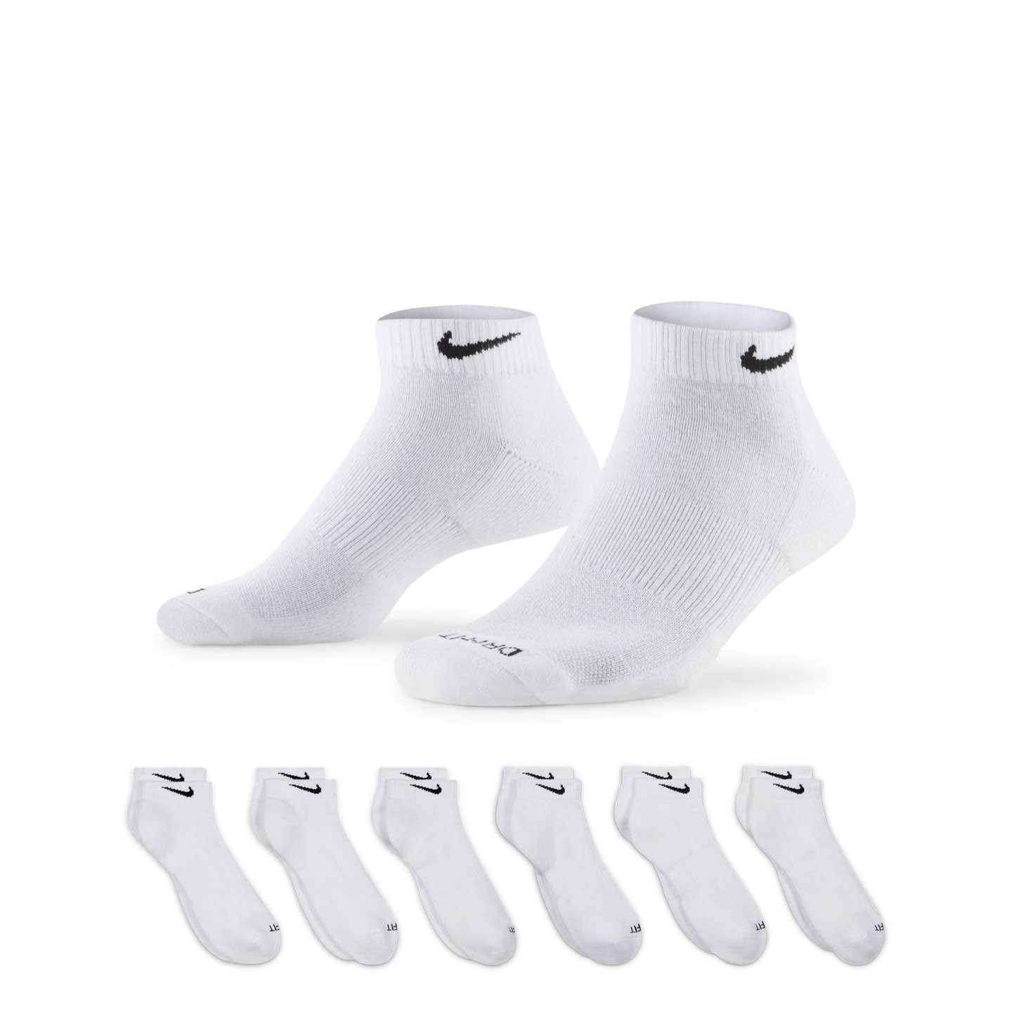 Nike Everyday Plus Cushioned Training Socks Nike White S