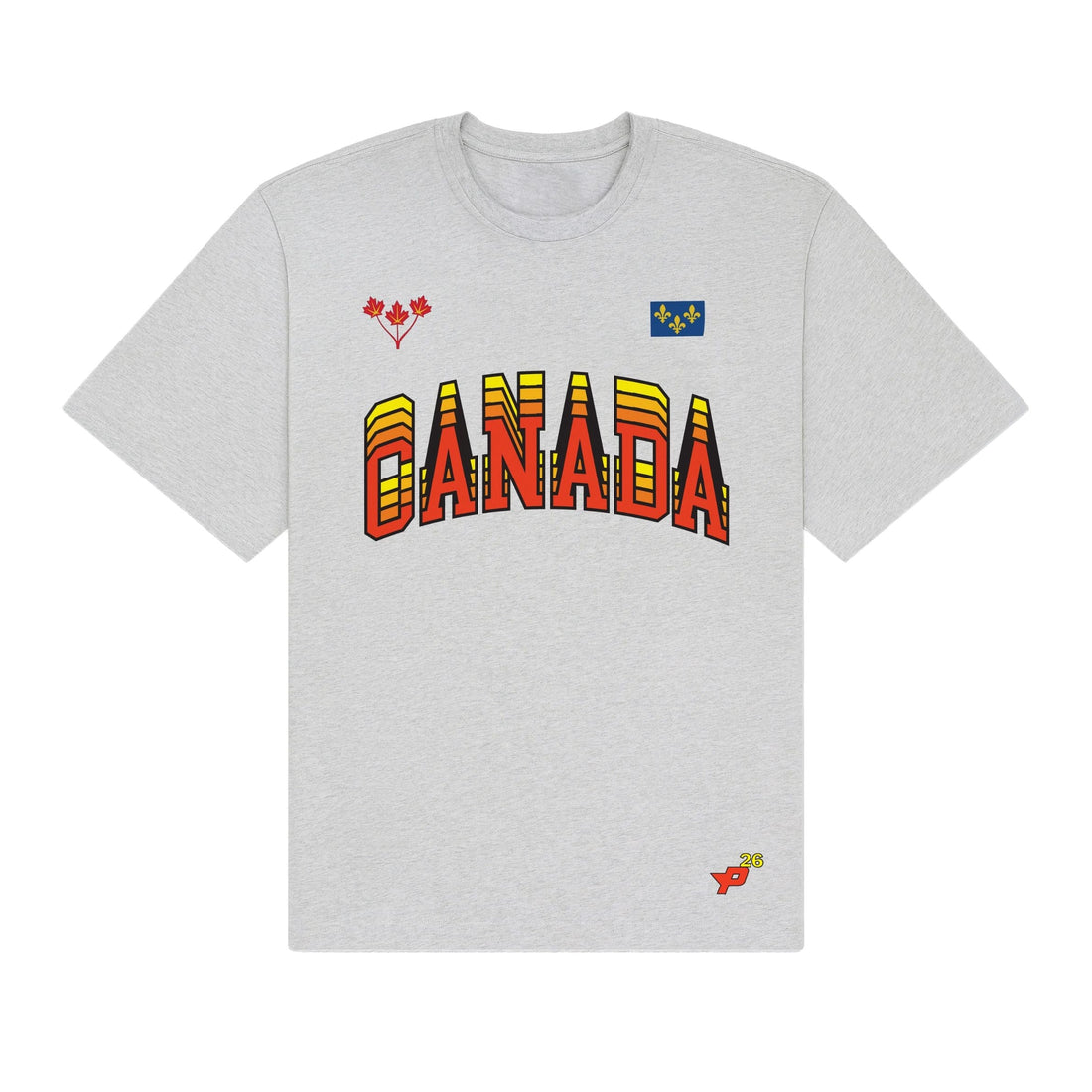 Premium Soccer Canada T-Shirt Lifestyle Wear Premium Soccer Grey XS