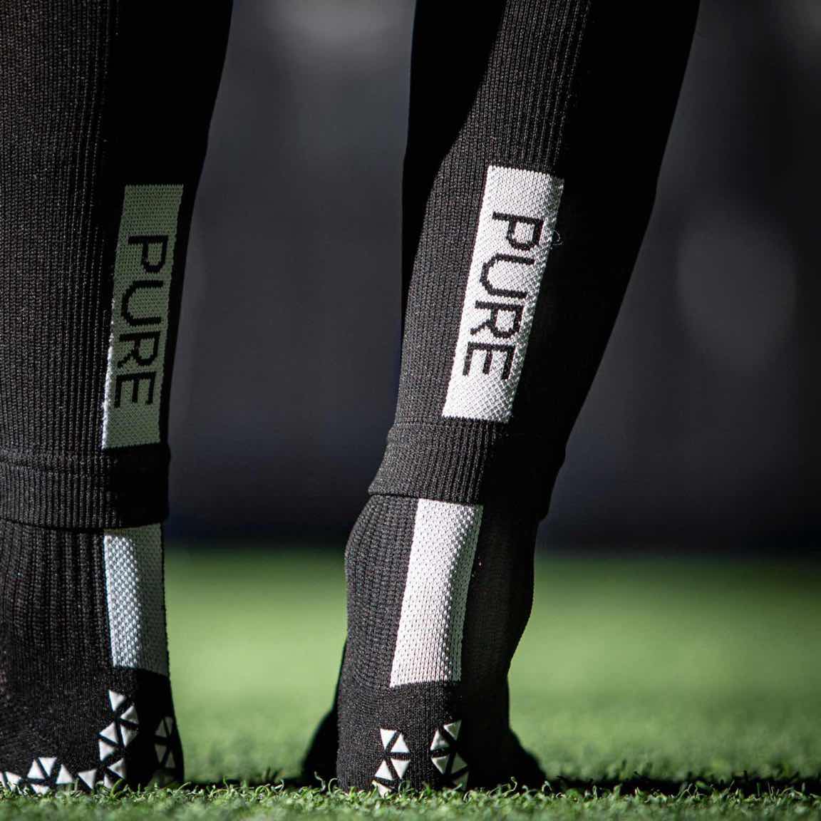 Pure Sleeves Long Black Soccer Sleeves Pure