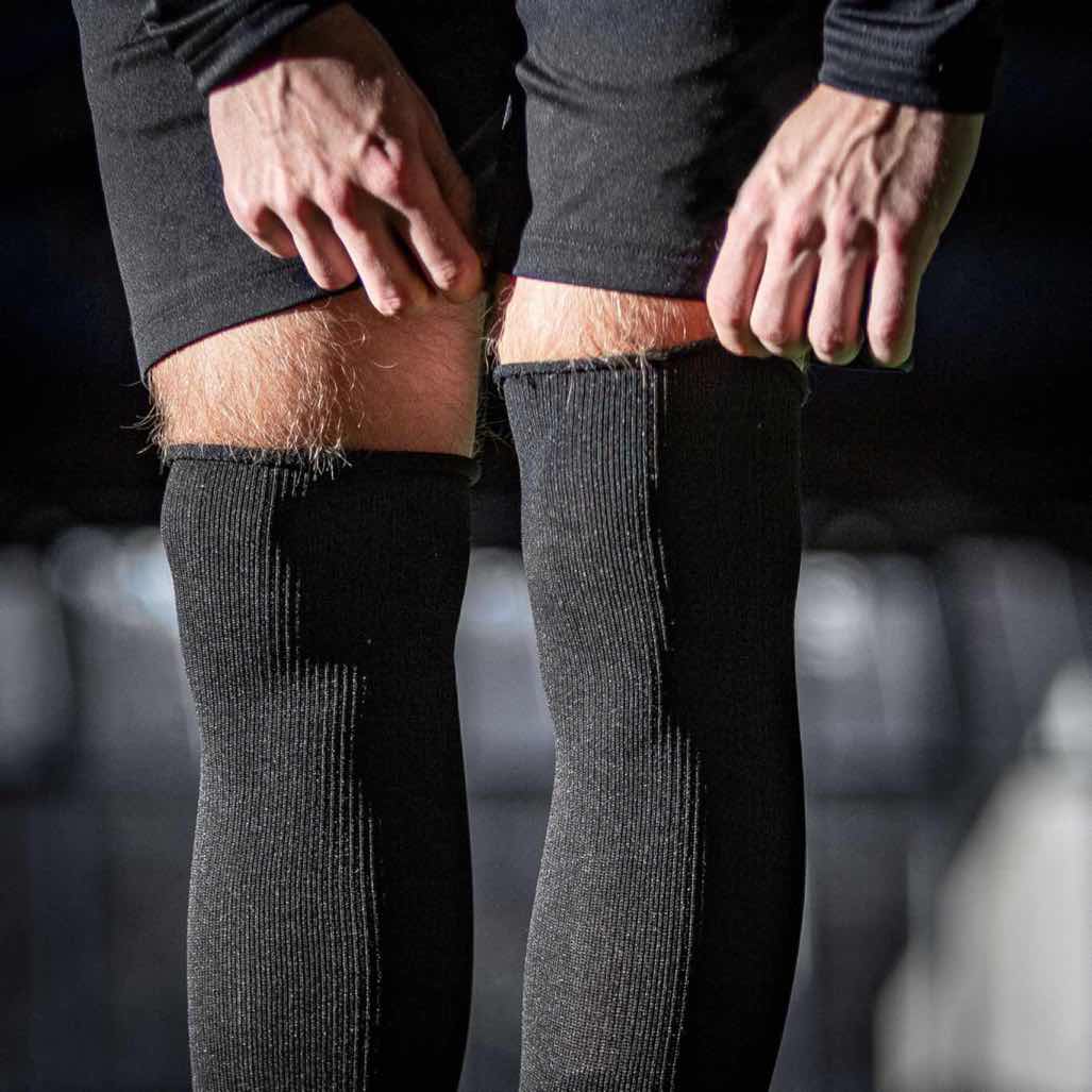 Pure Sleeves Long Black Soccer Sleeves Pure
