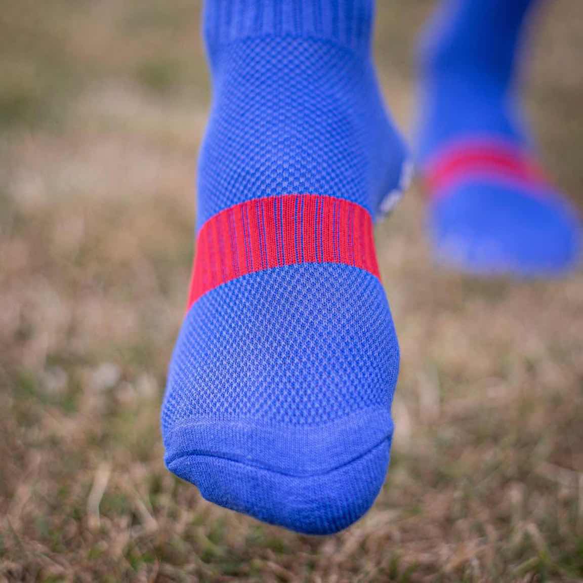 Pure Grip Socks Pro Blue Grip Socks Pure