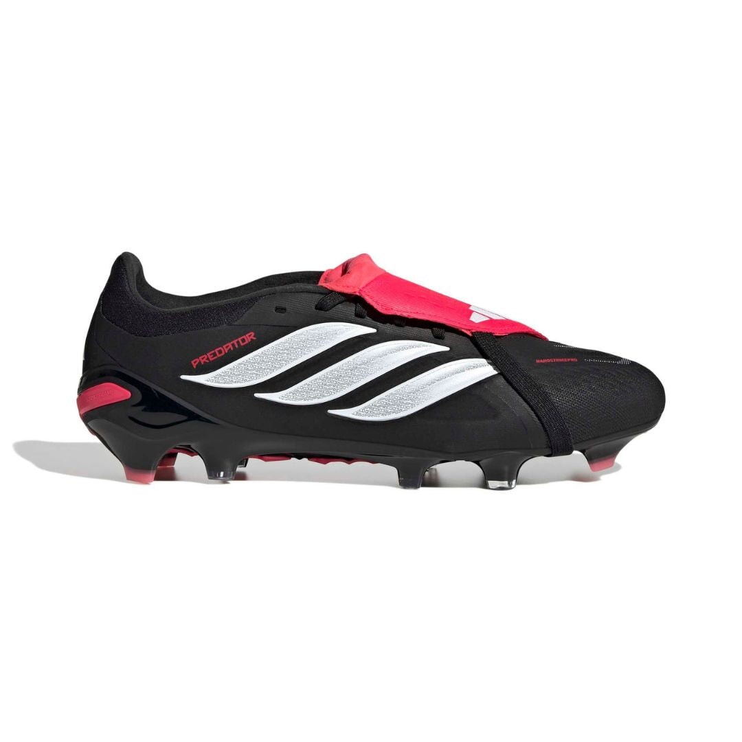 adidas PREDATOR PRO Fold-Over Tongue FG Firm Ground (FG) adidas Black M 6.5 / W 7.5