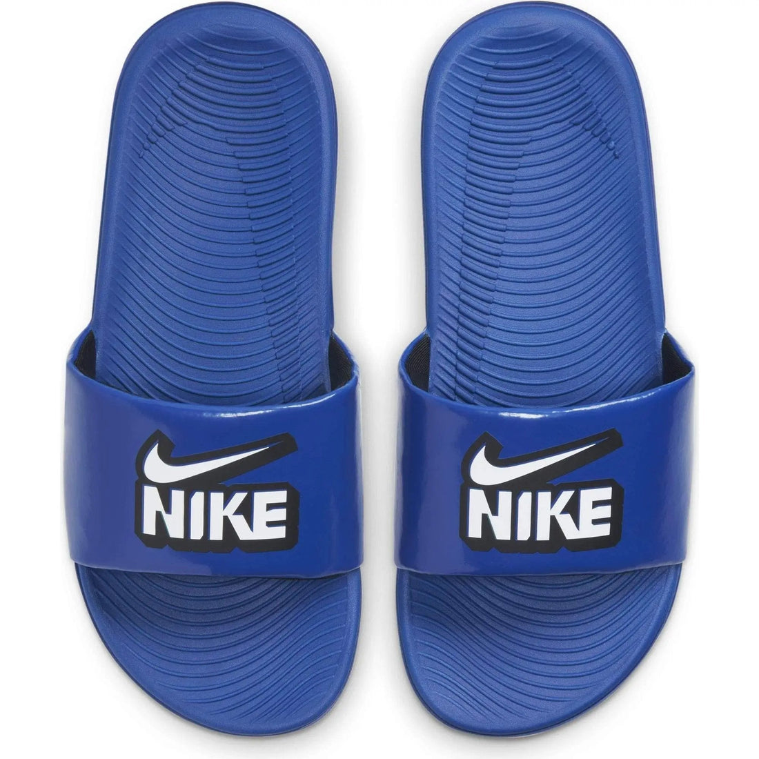 Nike Kawa Kids Slides Slides Nike Blue 11C