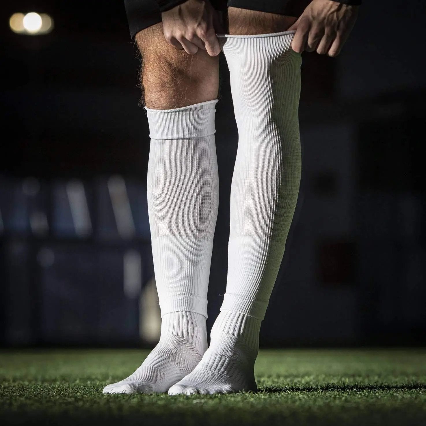 Pure Sleeves Long White Soccer Sleeves Pure