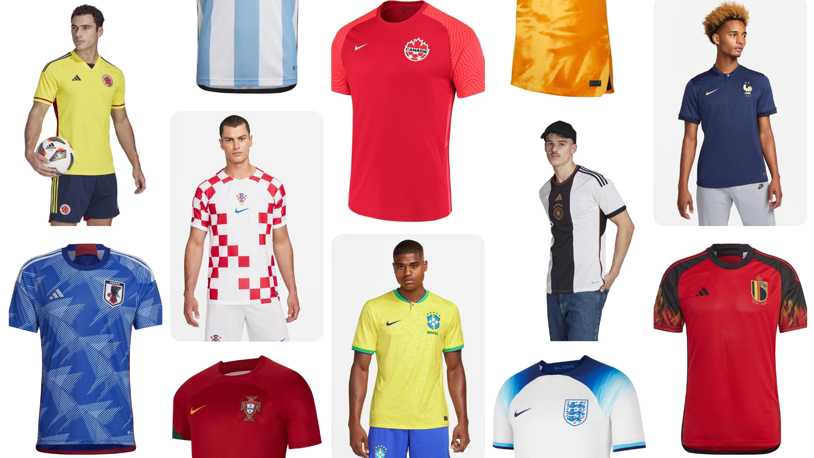 Découvrez les maillots Coupe du monde 2022 : design et couleurs
