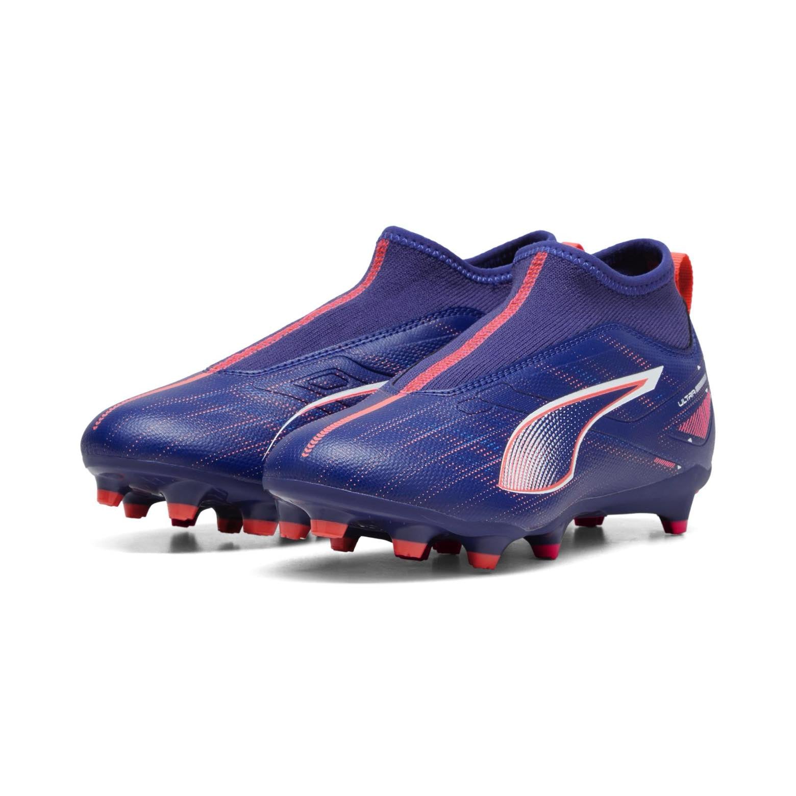 PUMA ULTRA 5 Match+ LL FG/AG Jr Soccer Cleats for Kids