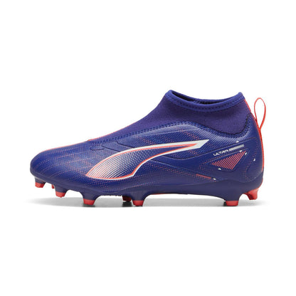 PUMA ULTRA 5 Match+ LL FG/AG Jr Soccer Cleats for Kids