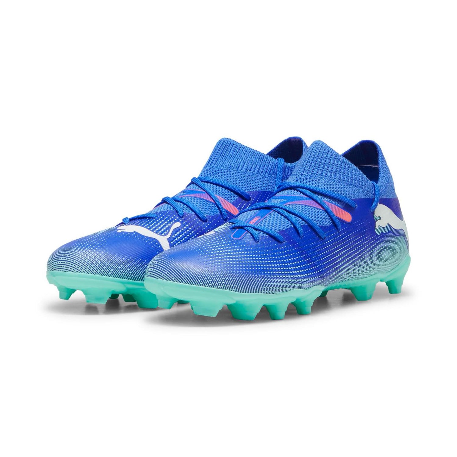 PUMA FUTURE 7 Match FG/AG Jr. soccer cleats with adaptive fit and superior traction