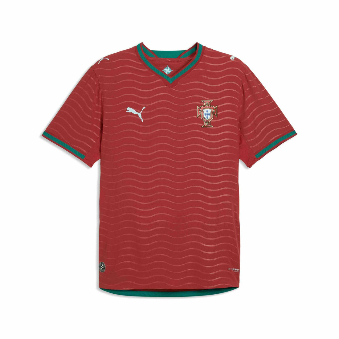Portugal Authentic Home Official Jerseys PUMA Red S 